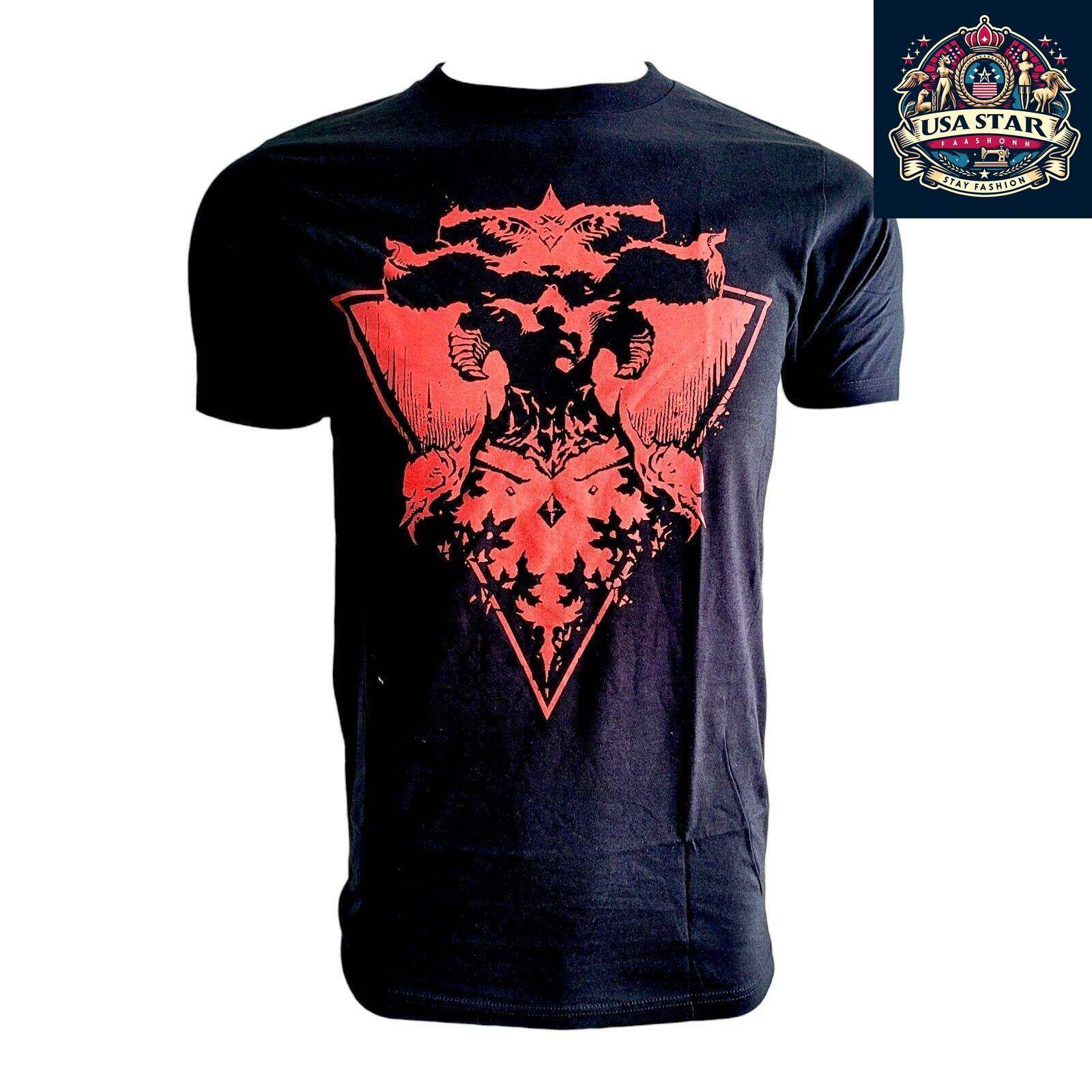 Diablo IV T-Shirt - Lilith Is Back Black 100% Cotton Unisex S/M with Bold Graphic Design - USASTARFASHION