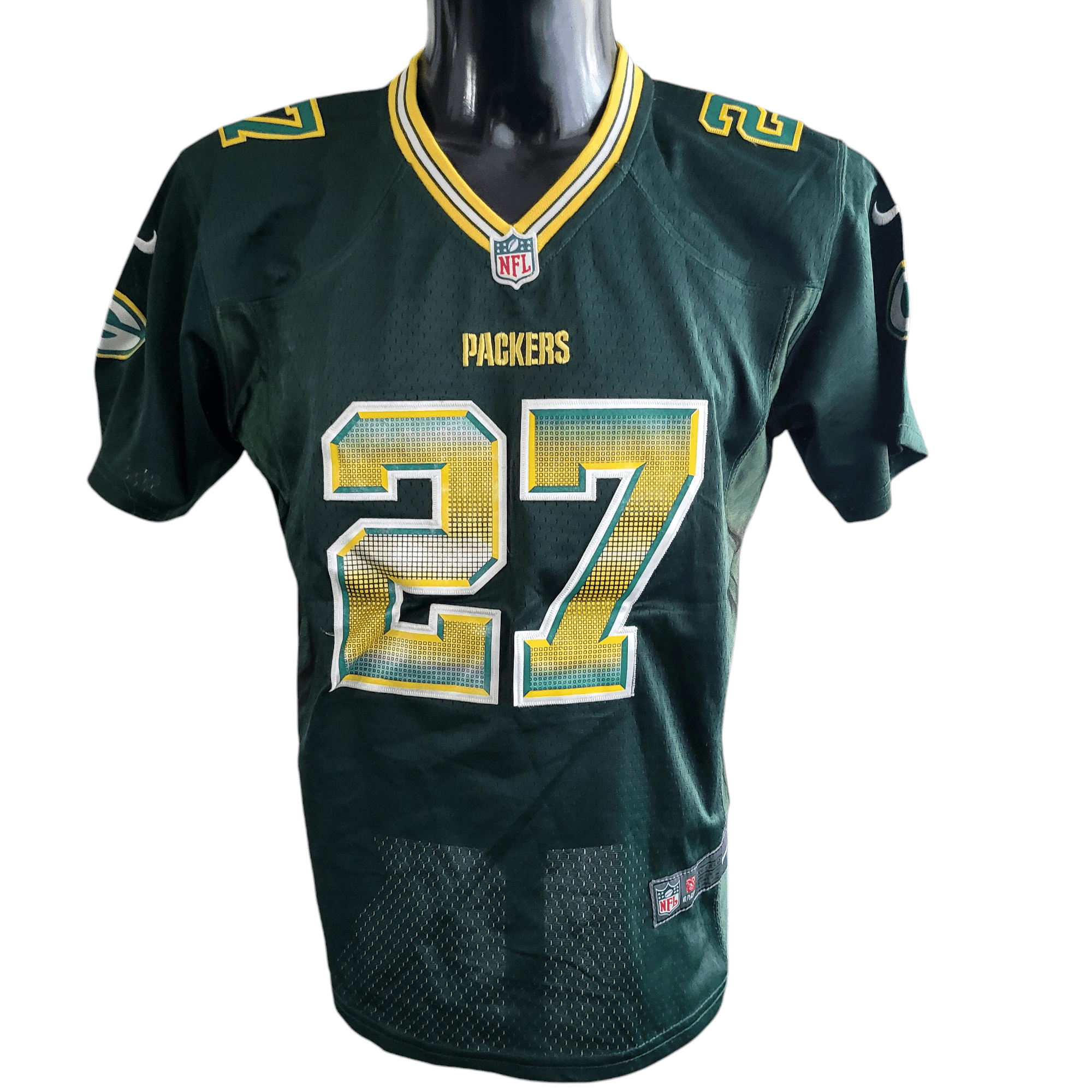 Eddie Lacy 27 Green Bay Packers Jersey - Youth XL NFL On - Field Vintage Grade A - USASTARFASHION