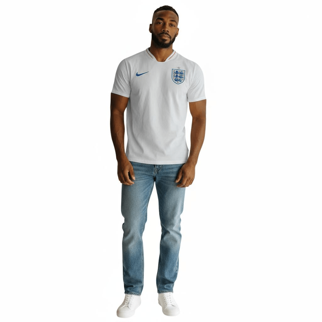 England Nike 2018 World Cup Home Shirt Men’s Medium White Football Jersey Dri - FI - USASTARFASHION