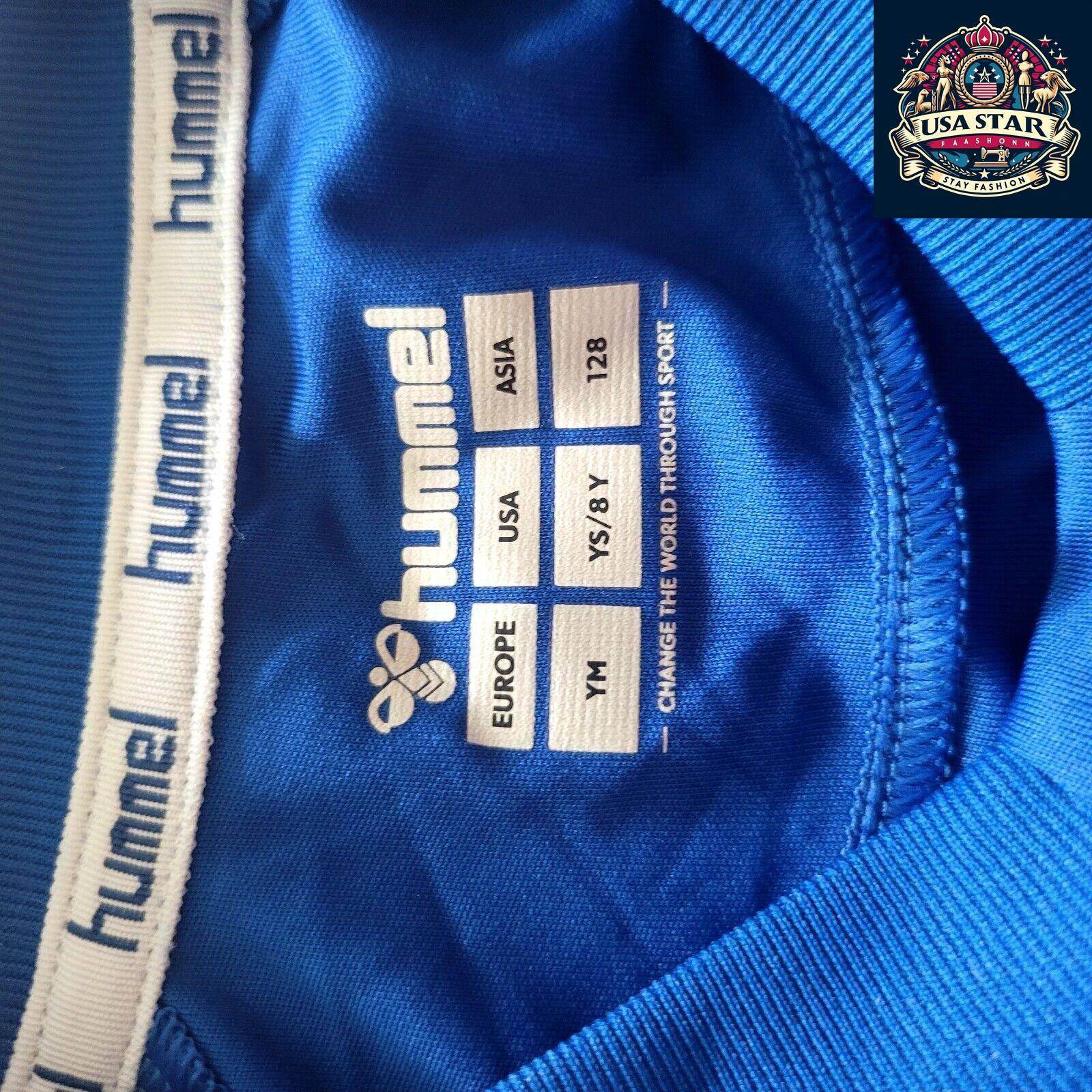Everton Kids Jersey Hummel Mia 6 - 100% Polyester, Comfortable, Lightweight Design - USASTARFASHION