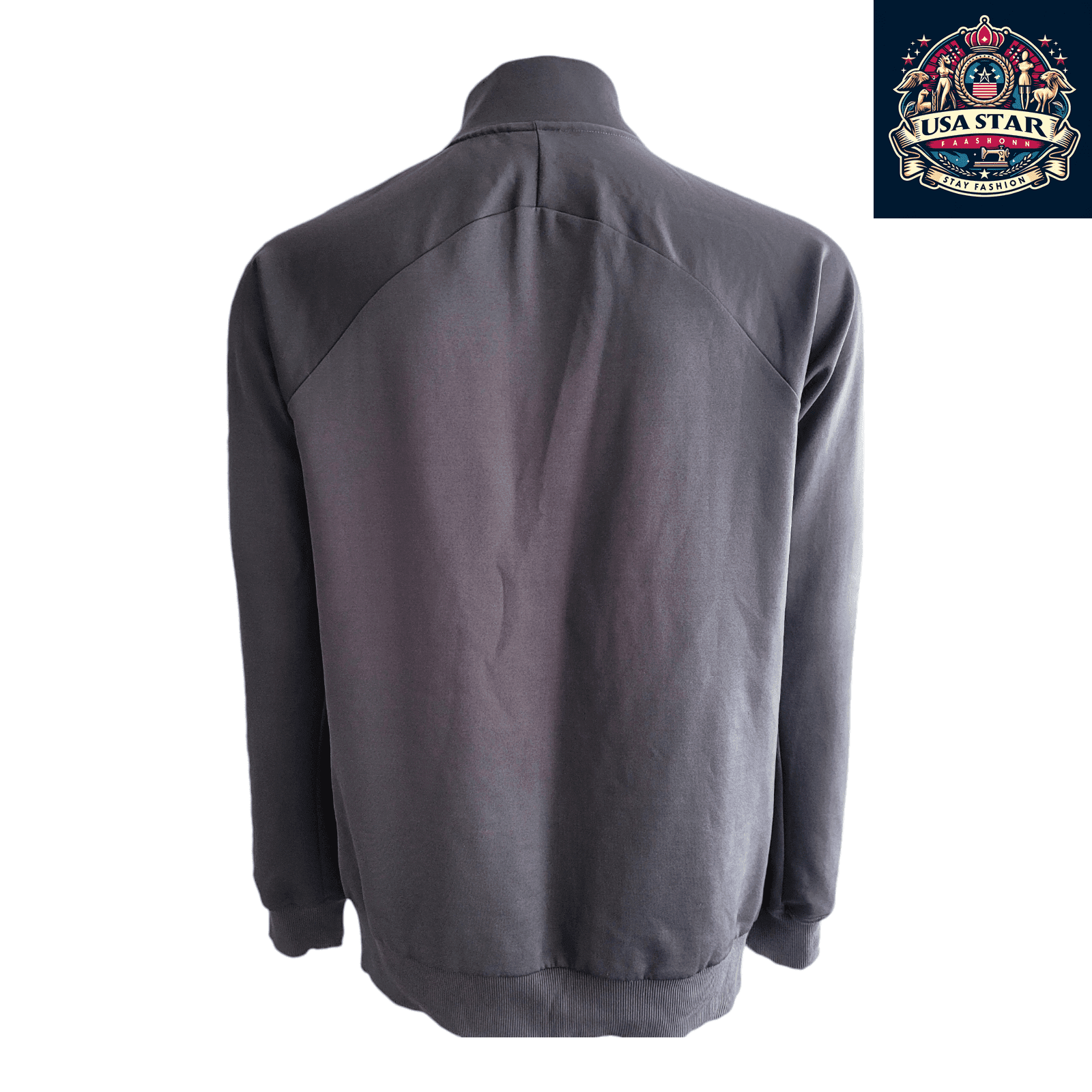 Fanatics Everton FC Track Jacket Men's 2XL - Stylish Grey With Teal Accents, Full Zip & Pockets - USASTARFASHION