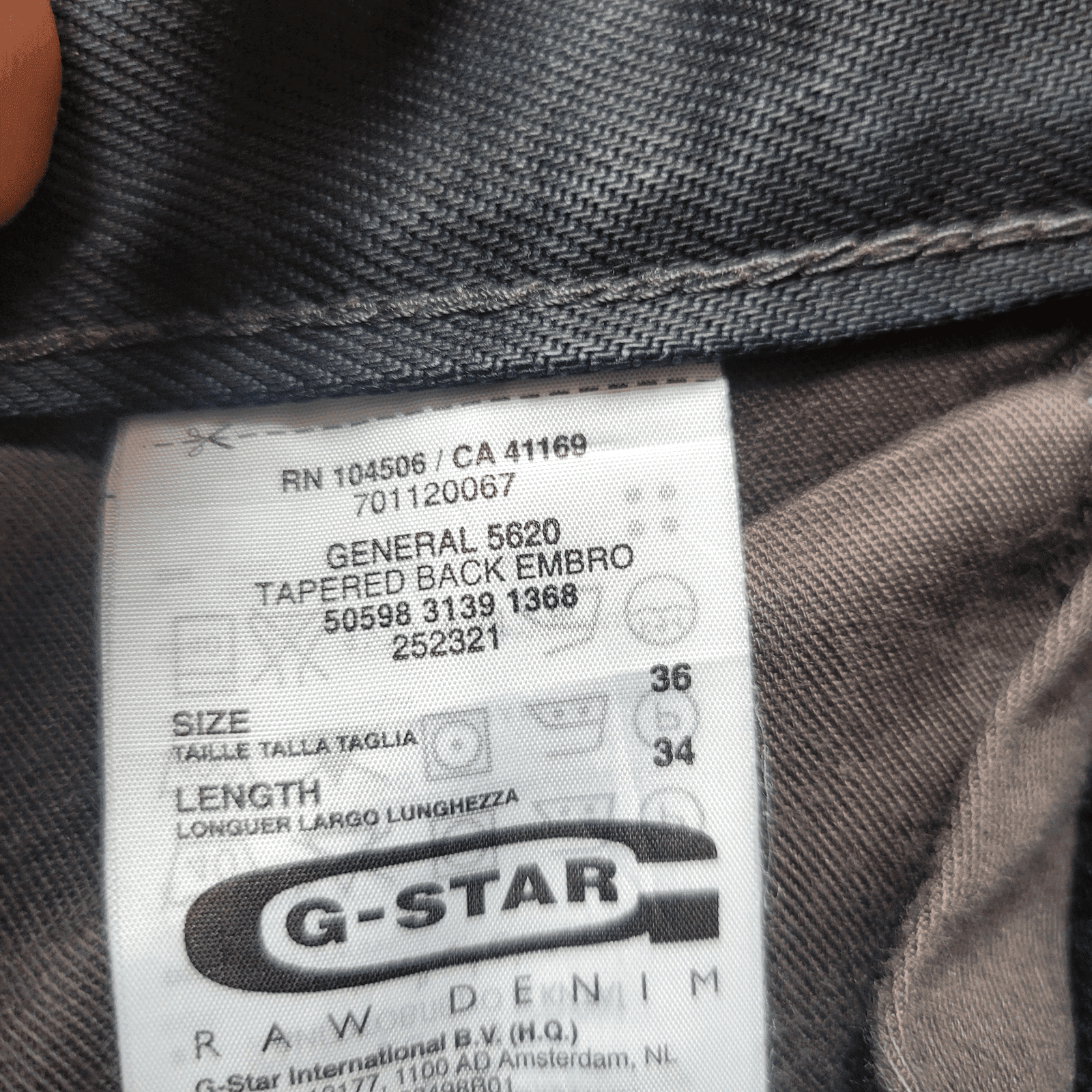 G - Star RAW 3301 Black Denim Shorts Men's Size 36 - Stylish & Durable - USASTARFASHION