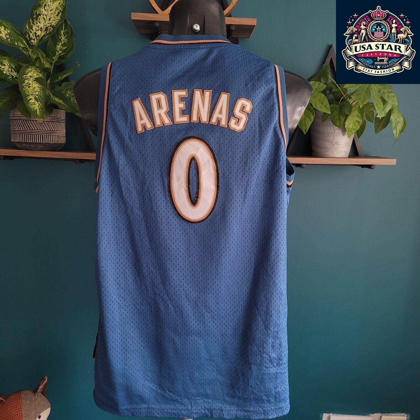 Gilbert Arenas Washington Wizards Youth Jersey XL (18 - 20) - Reebok Vintage Basketball Apparel - USASTARFASHION