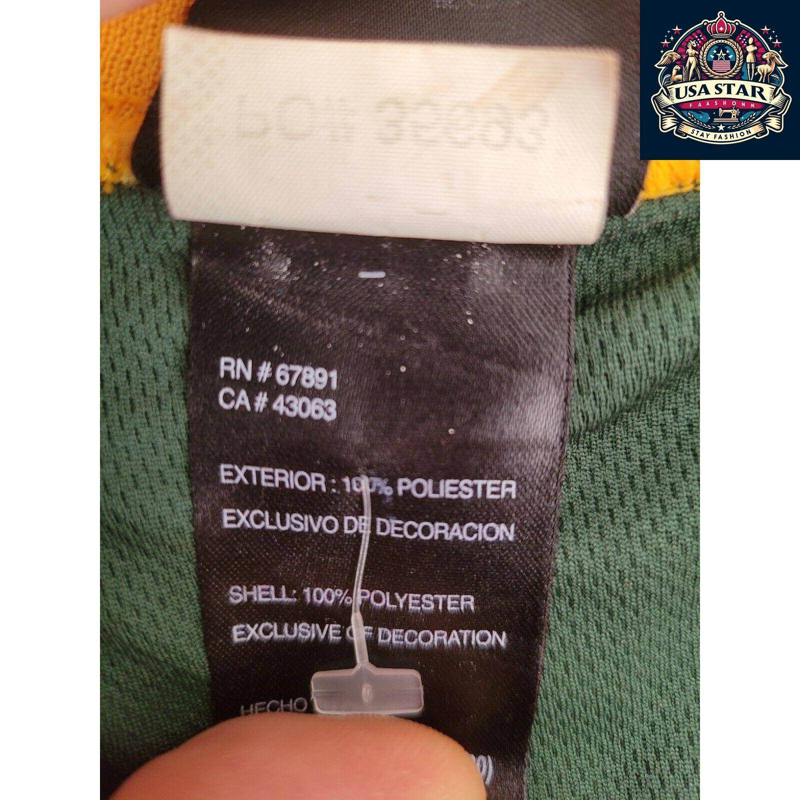 Green Bay Packers Jersey 85 Greg Jennings Reebok Men's Authentic - Classic Design & Breathable Fabric - USASTARFASHION