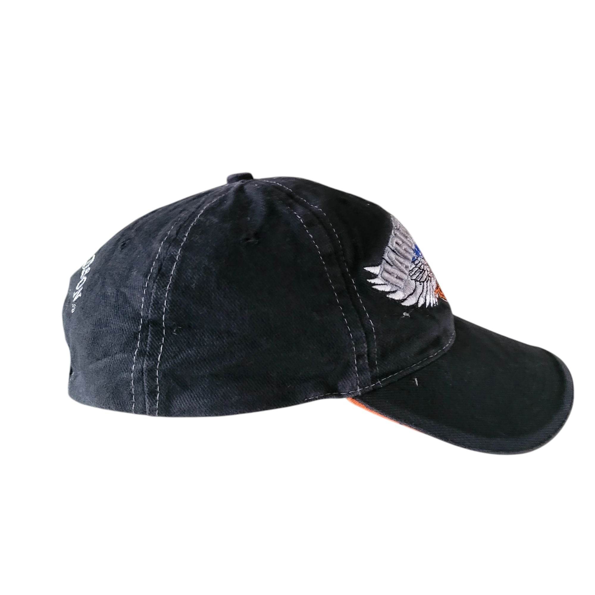 Harley - Davidson Embroidered Adjustable Hat - USASTARFASHION