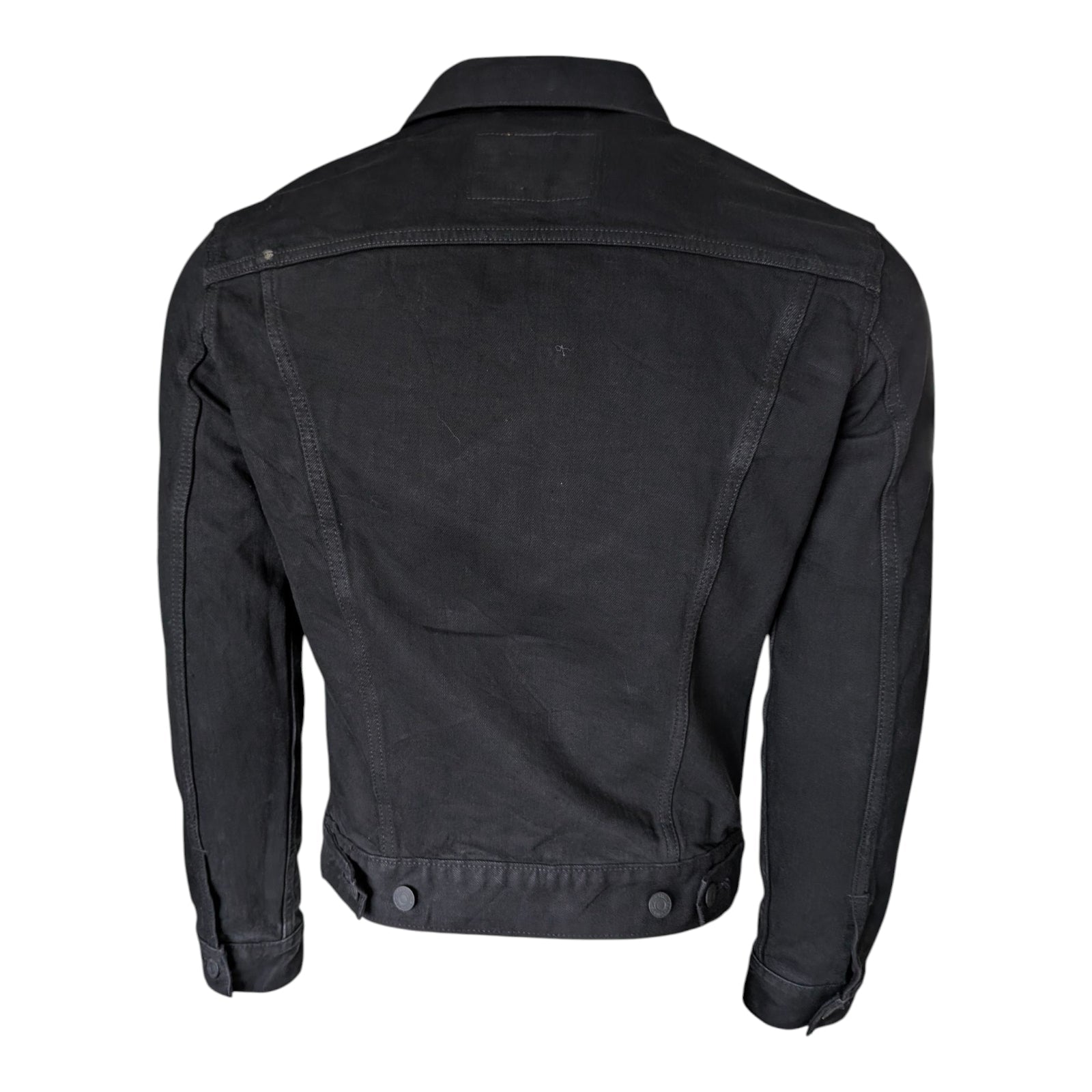 Levi’s Black Denim Jacket – Size S - USASTARFASHION