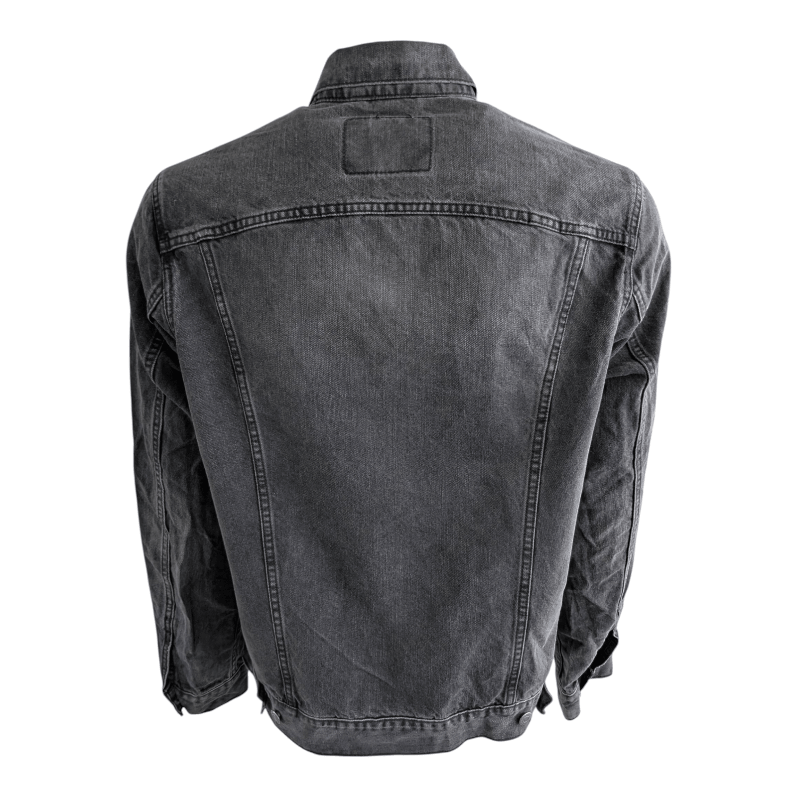 Levi’s Black Denim Trucker Jacket Men’s XL BKR Wash Vintage Classic - USASTARFASHION