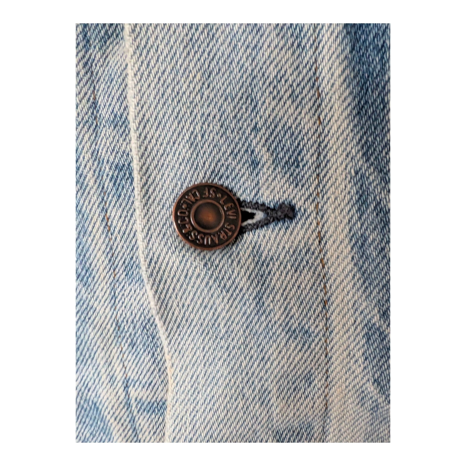 Levi’s Denim Jacket Sz 38 — Late 80s/Early 90s — Grade A/B - USASTARFASHION