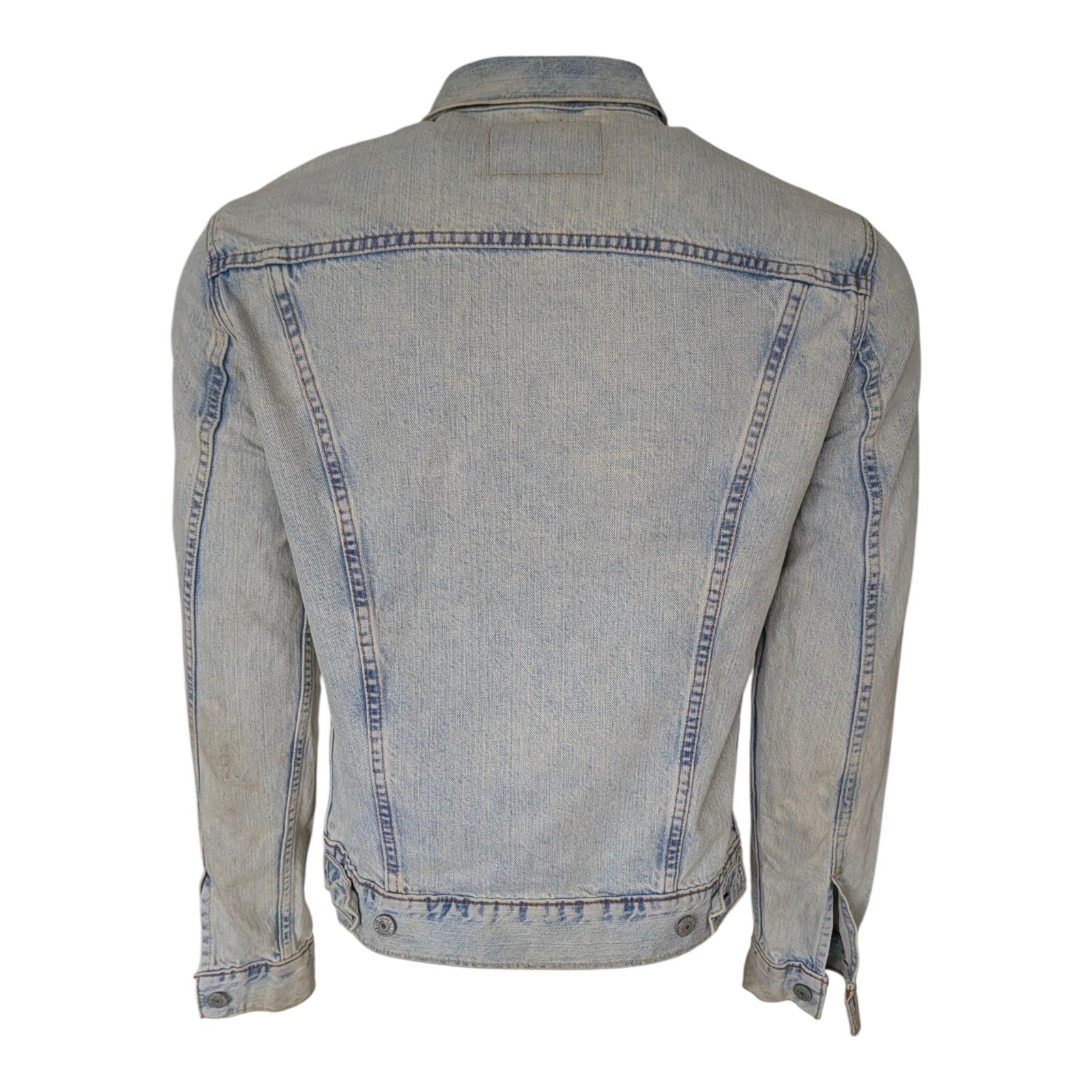 Levi’s Trucker Jacket – Light Wash – Size M – Grade B – 2010s Era - USASTARFASHION