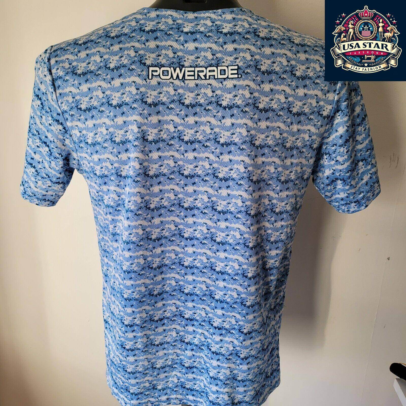 Lodes Powerade Baseball T-Shirt Size S - Comfortable Fit, Durable Quality, Bold Logo Design - USASTARFASHION