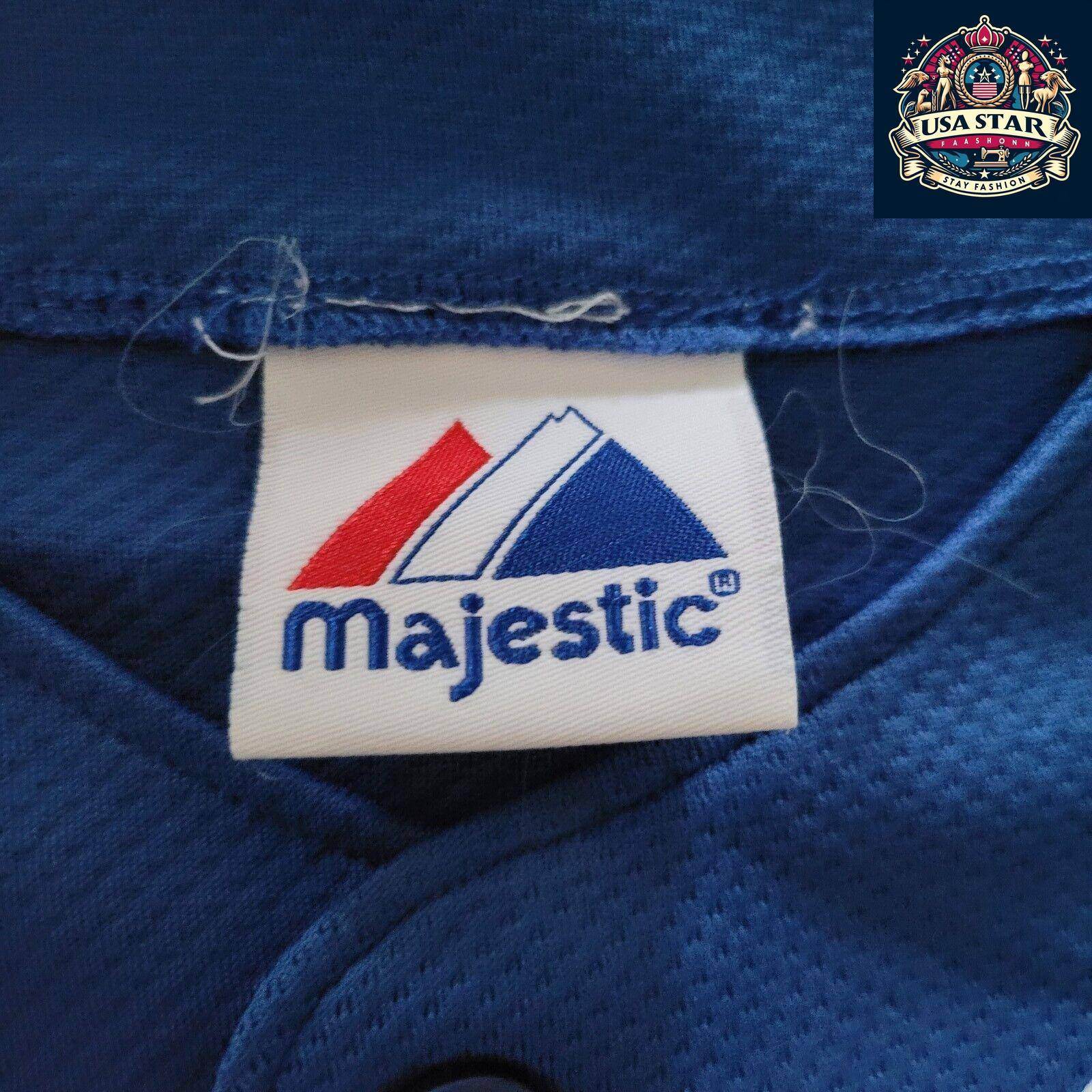 Majestic Chicago Cubs Youth Jersey 1 Fukudome - Comfortable Fit, Durable Design, Size L - USASTARFASHION