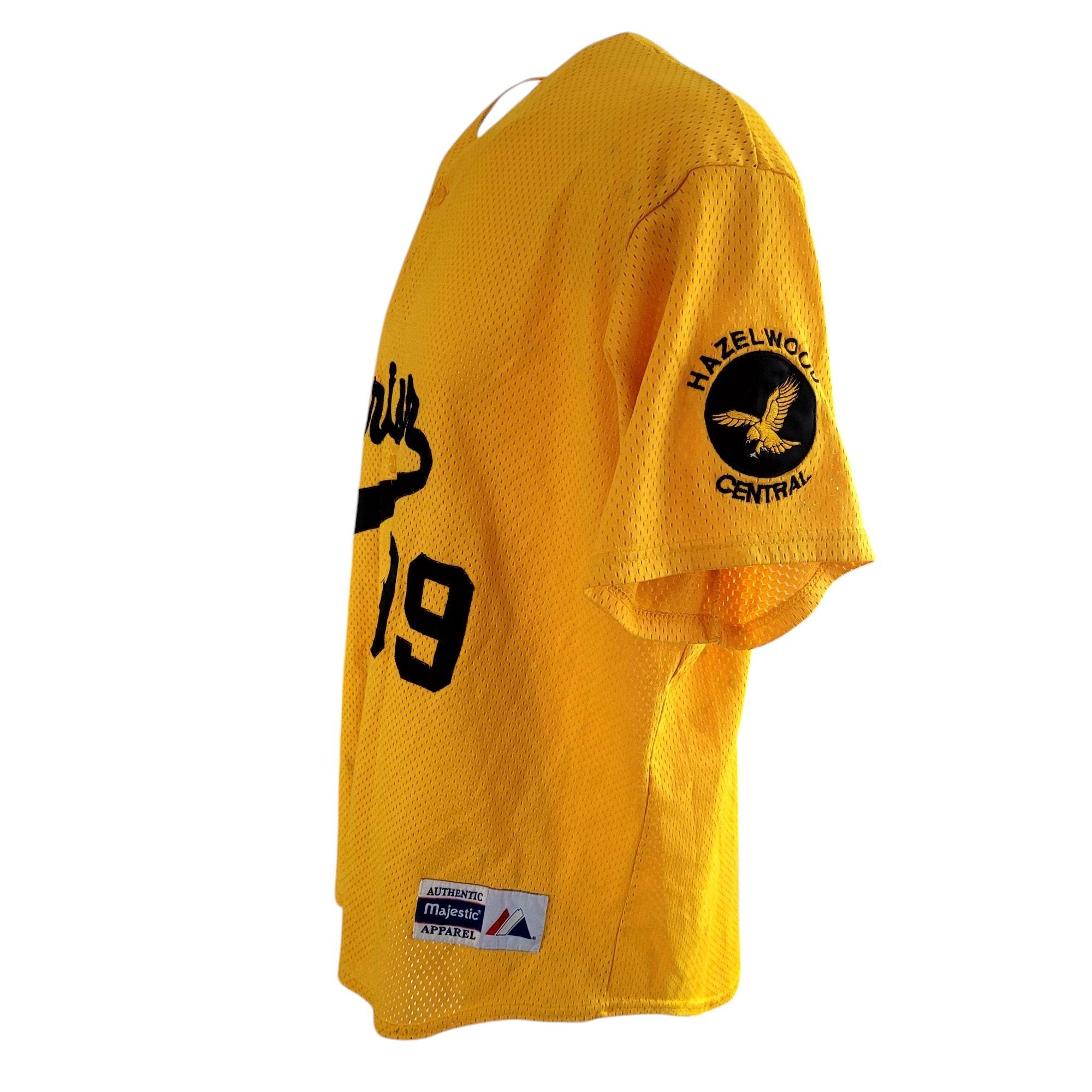 Vintage Majestic Senior Cutie 99 Baseball Jersey – Gold Black – XL - USASTARFASHION