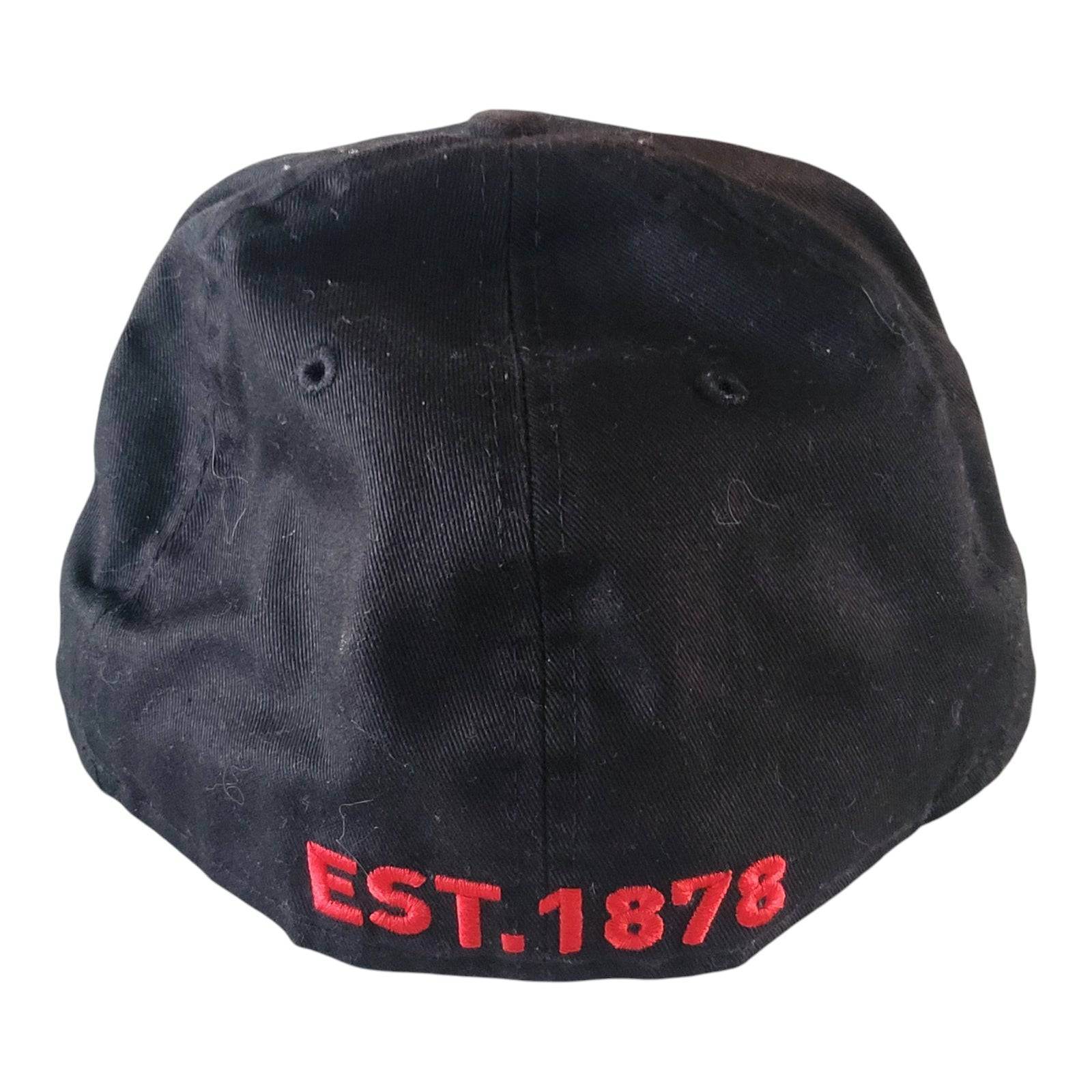 Manchester United Cap - New Era 59FIFTY Fitted Hat Size 7 3/8 with Embroidered Crest - USASTARFASHION