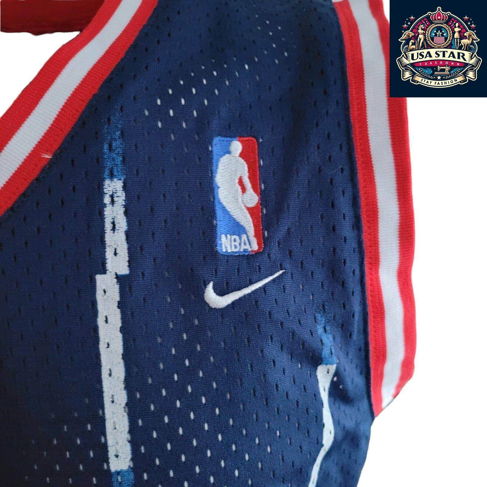 Men's Houston Rockets Jersey NBA Nike 3 Steve Francis Authentic in Red & White - Size S - USASTARFASHION
