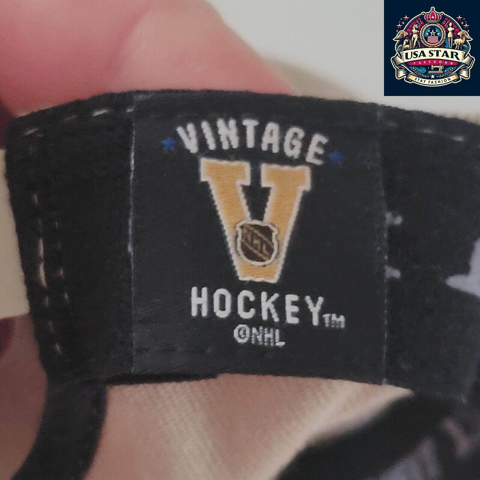 Mitchell And Ness Vintage Hat - Pittsburgh Penguins NHL Snapback, Adjustable Fit, Embroidered Logo - USASTARFASHION