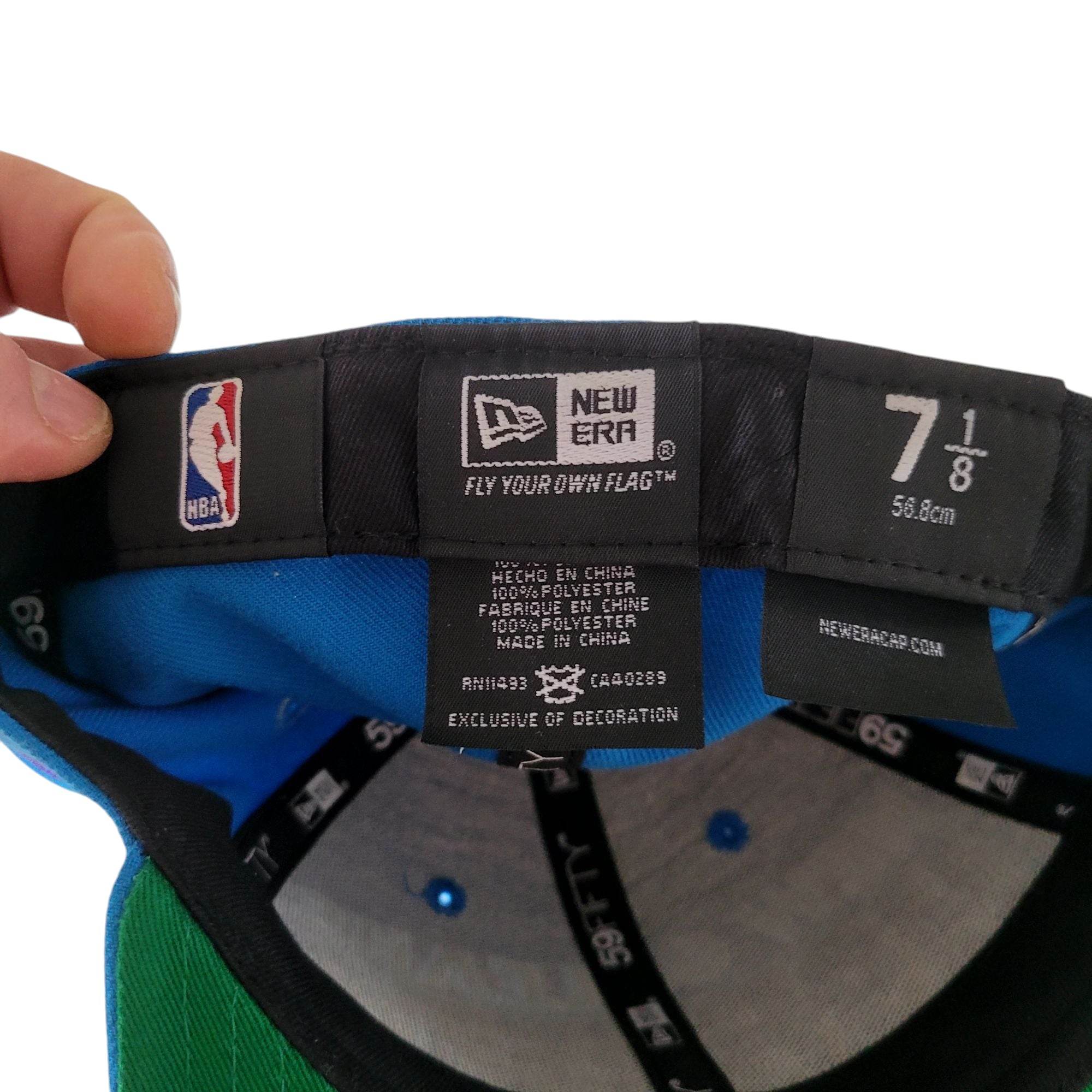 New Era 59FIFTY New Orleans Hornets Fitted Hat – Size 7 1/8 – NBA Retro – Teal & - USASTARFASHION