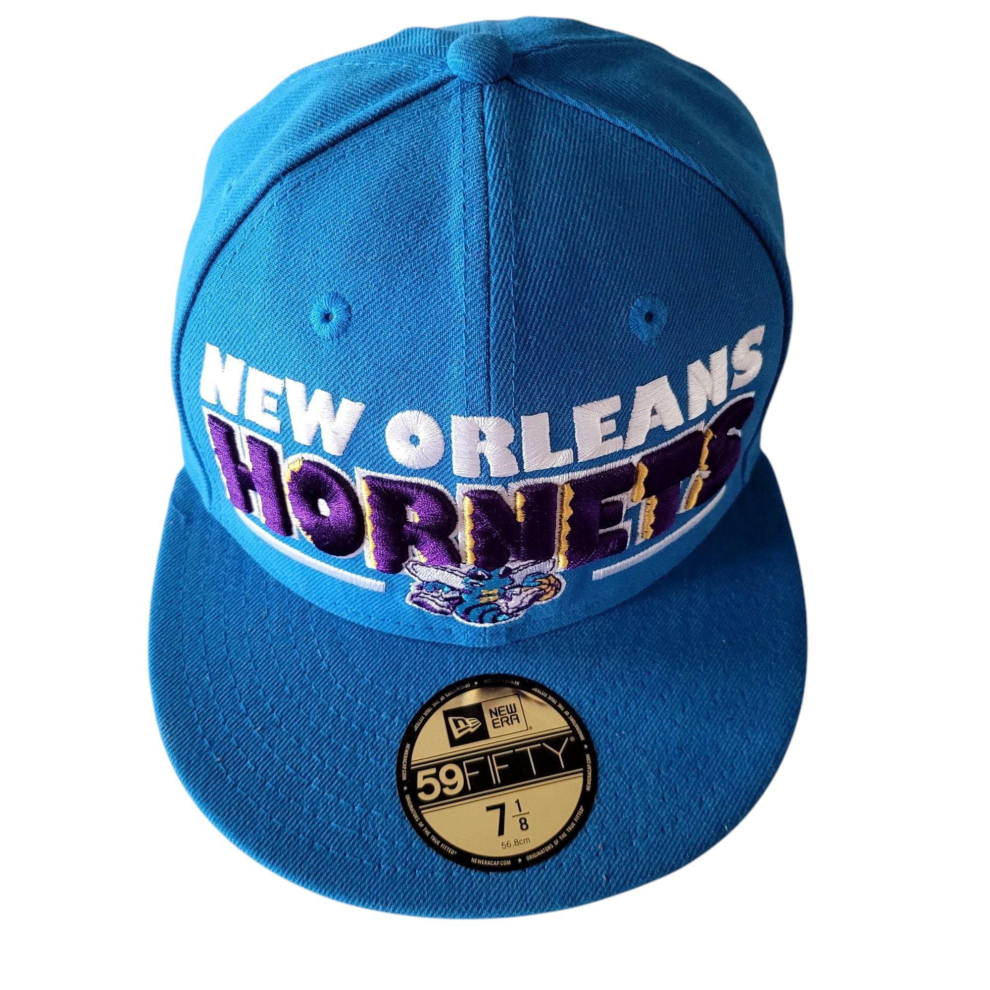 New Era 59FIFTY New Orleans Hornets Fitted Hat – Size 7 1/8 – NBA Retro – Teal & - USASTARFASHION