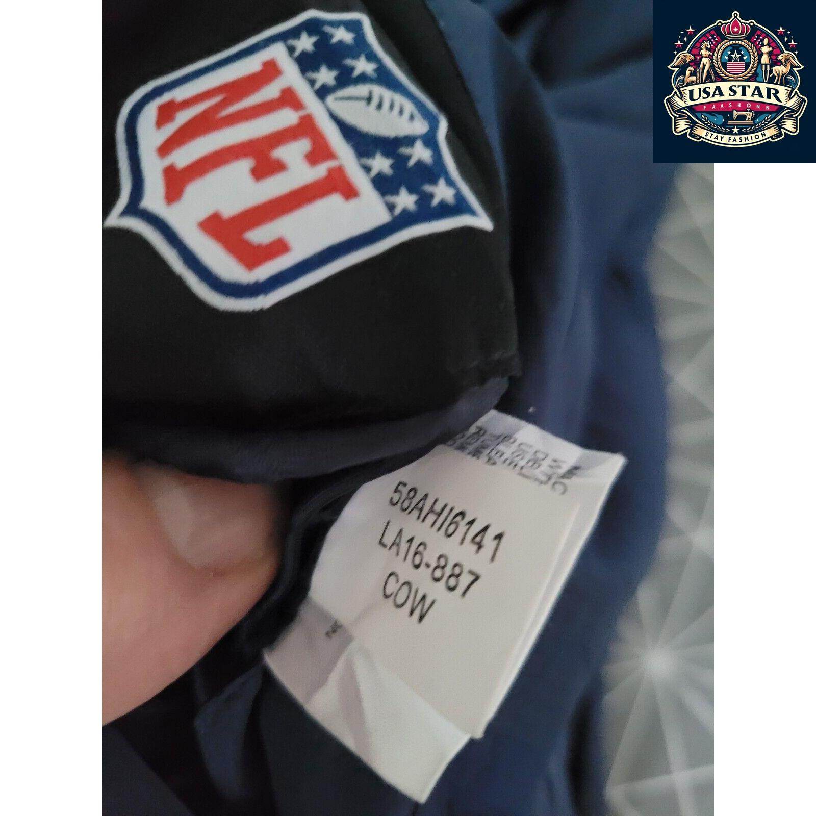 New England Patriots Jacket 5X Super Bowl Champions - Men's Waterproof L, Stylish Design - USASTARFASHION