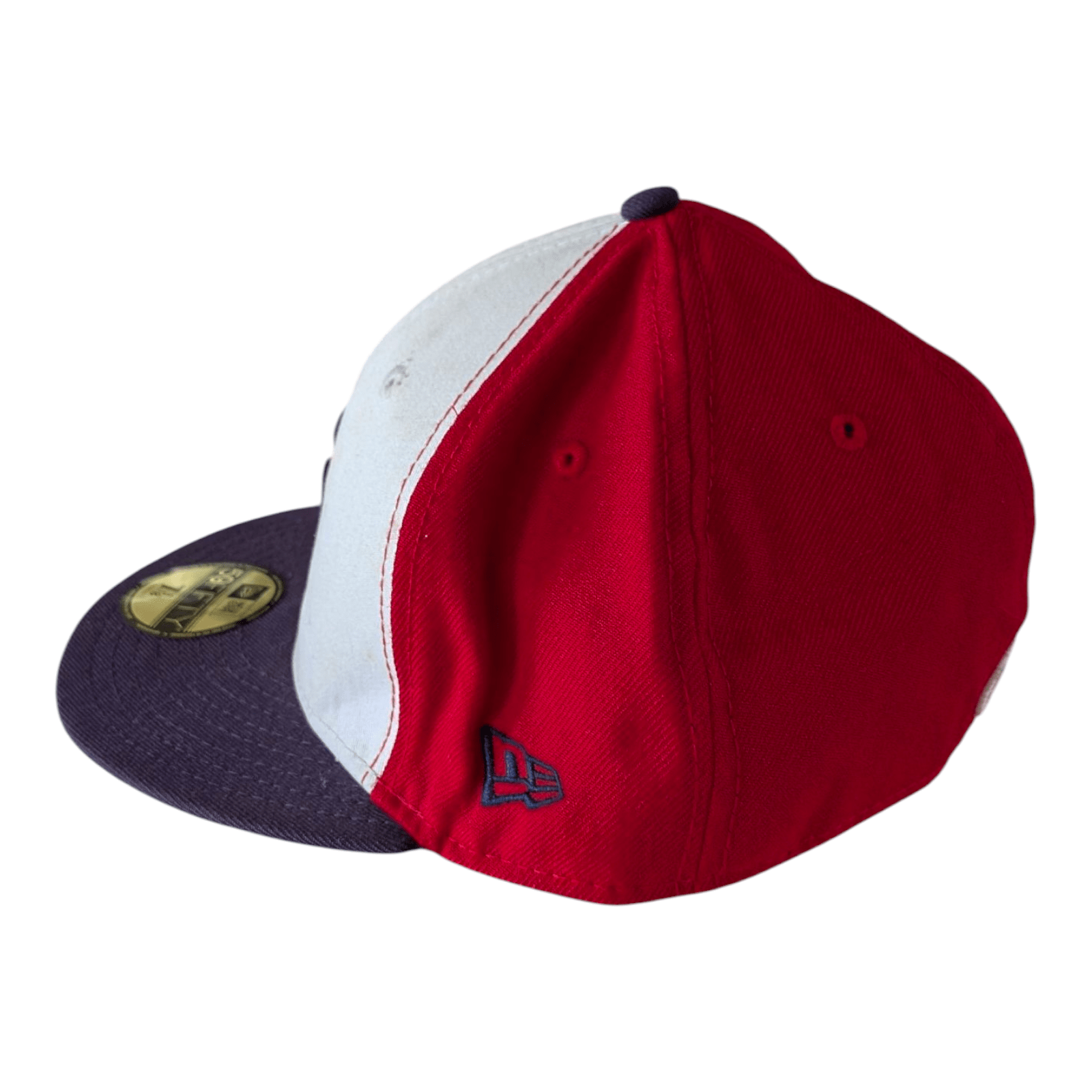 New Era 59FIFTY New York Yankees MLB Fitted Cap Hat 7 1/8 Red White Navy - USASTARFASHION