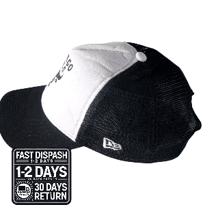 New Era 9FORTY Chicago Bulls Mesh Trucker Hat - Adjustable Snapback - Grade A Used - USASTARFASHION
