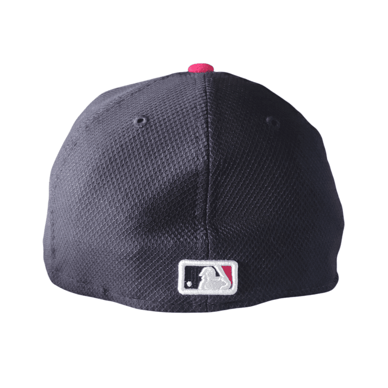 New Era Boston Red Sox Baseball Cap - Size 7 (55.8cm) - Quality Grade A Condition, Navy & Red - USASTARFASHION