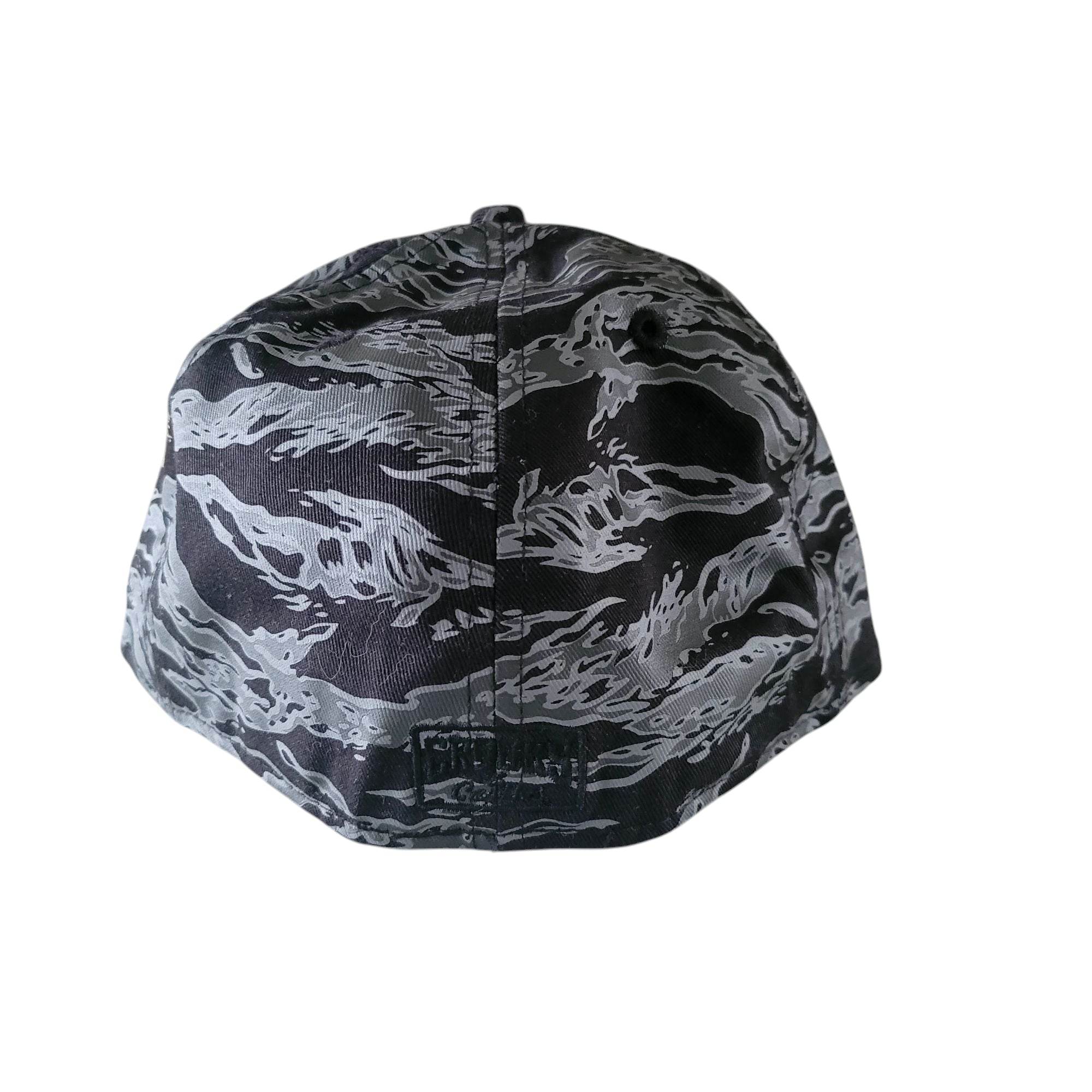 New Era x Crooks & Castles 59FIFTY Fitted Hat - Black Tiger Camo - Size 7 1/4 - USASTARFASHION