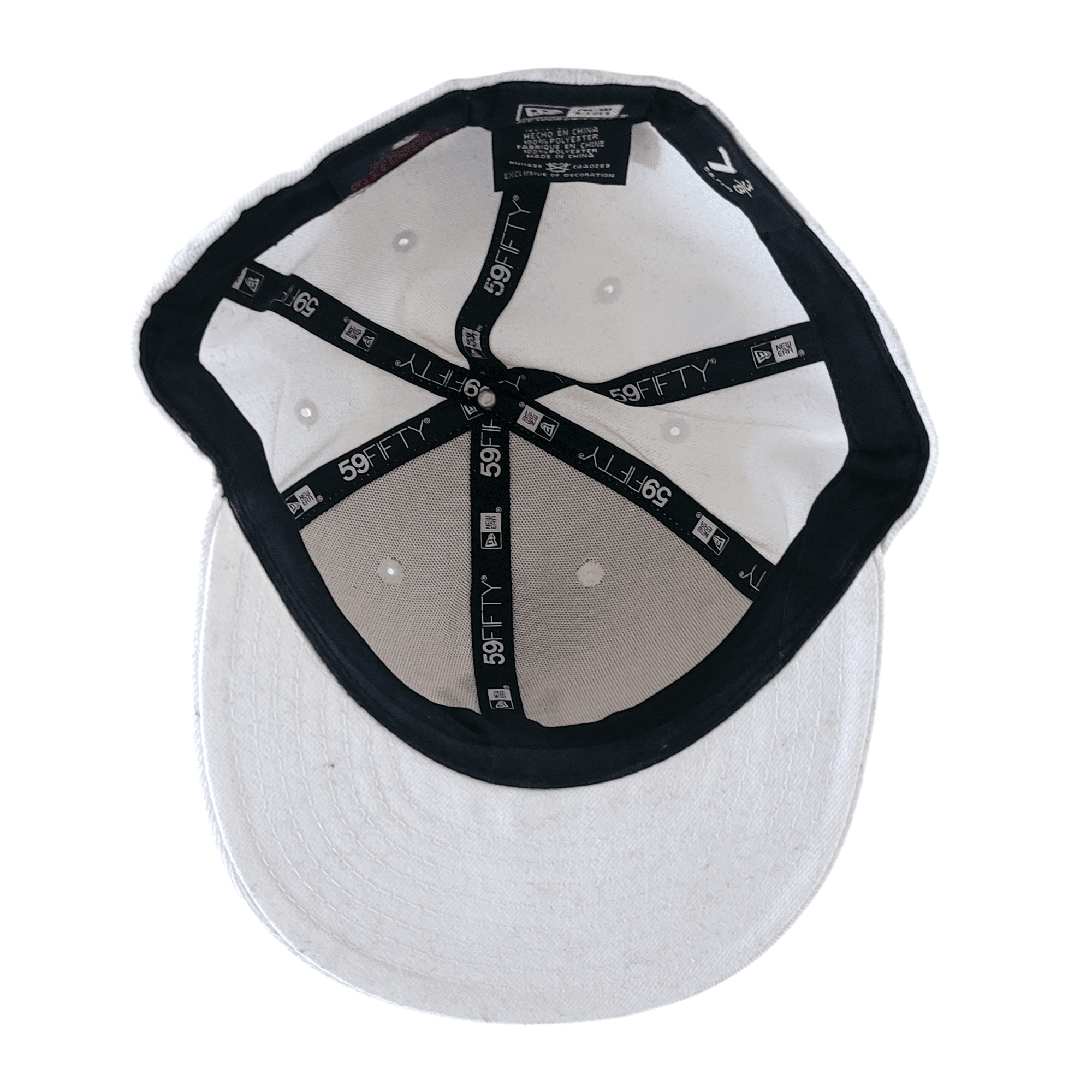 New Era Yankees 59FIFTY White Cap 7 3/8 (58.7 cm) - USASTARFASHION