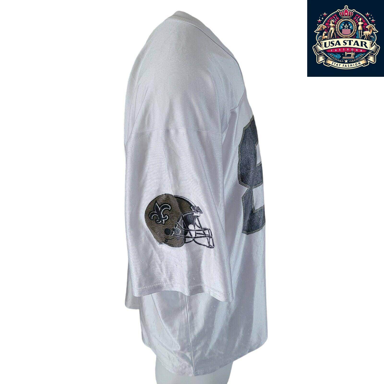 New Orleans Saints Jersey Shockey 88 NFL Adult XL, Durable, Breathable Fabric, Grade B - USASTARFASHION