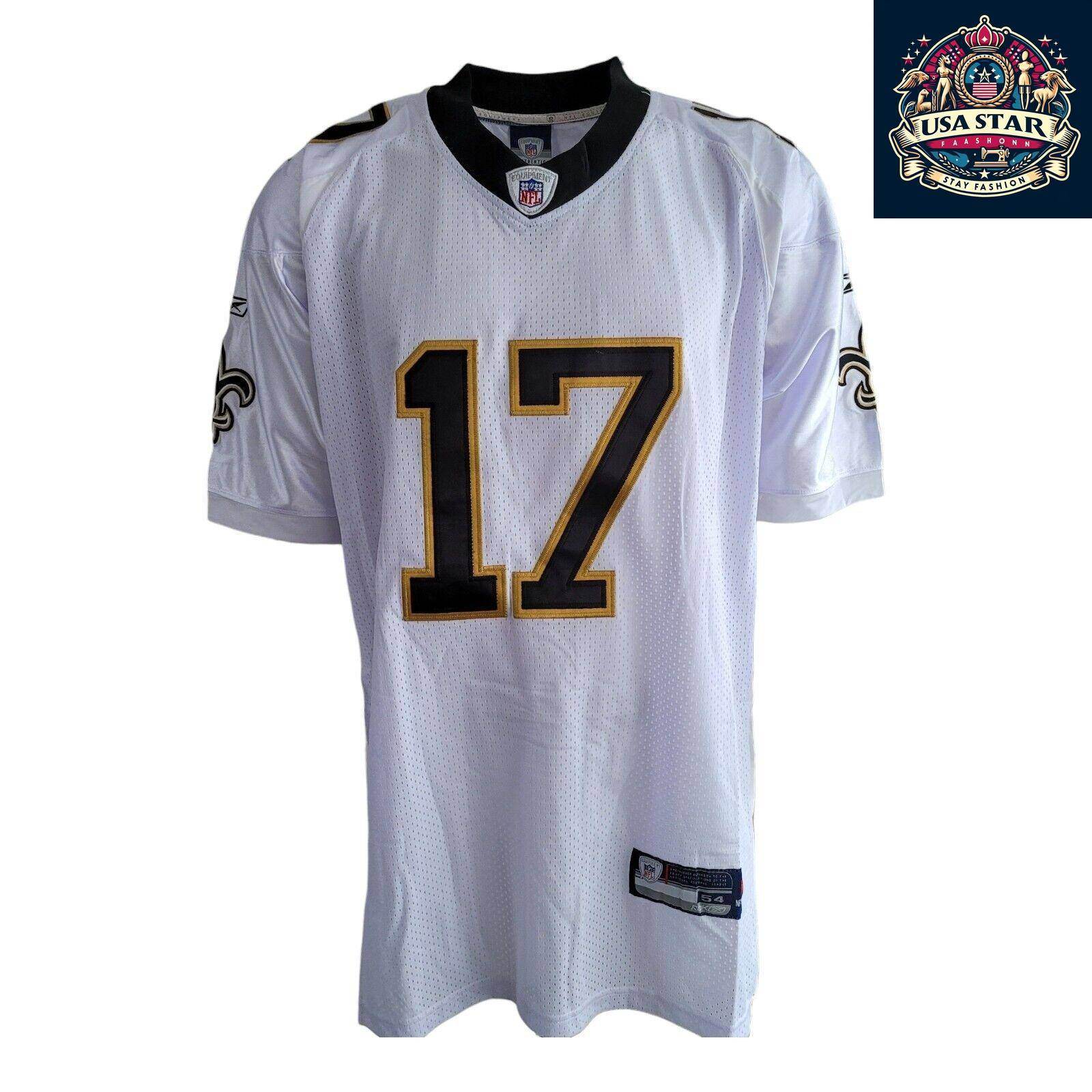 New Orleans Saints Reebok Jersey 17 Mens XL 54 BNWT NFL American Football Gear - USASTARFASHION