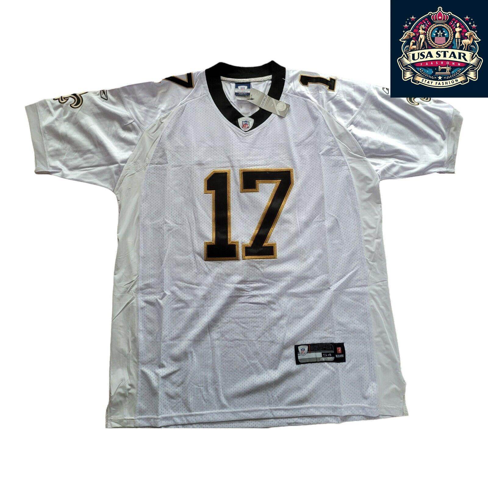 New Orleans Saints Reebok Jersey 17 Mens XL 54 BNWT NFL American Football Gear - USASTARFASHION