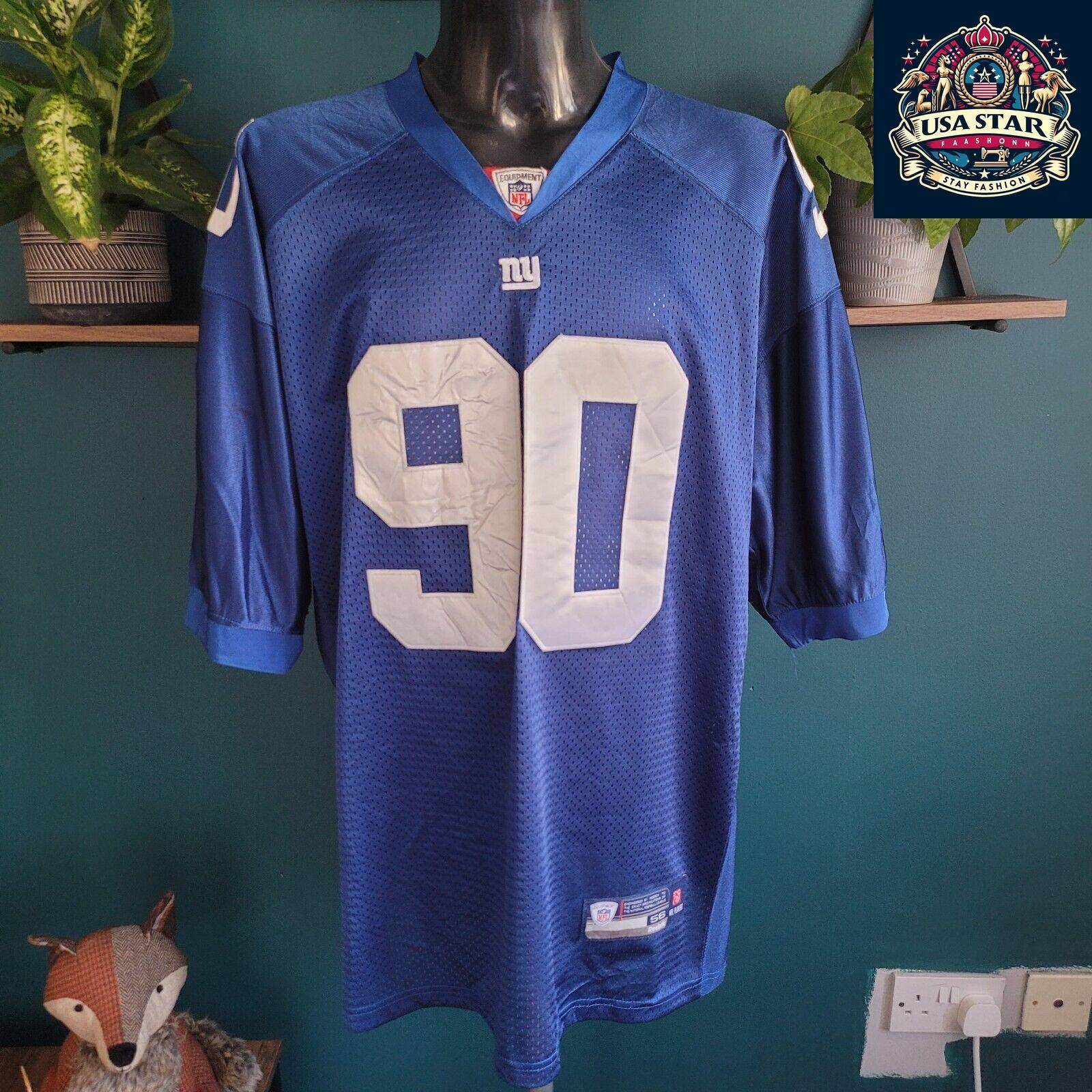 New York Giants Pierre - Paul 90 Stitched XXL Reebok Jersey - Authentic NFL Team Apparel - USASTARFASHION