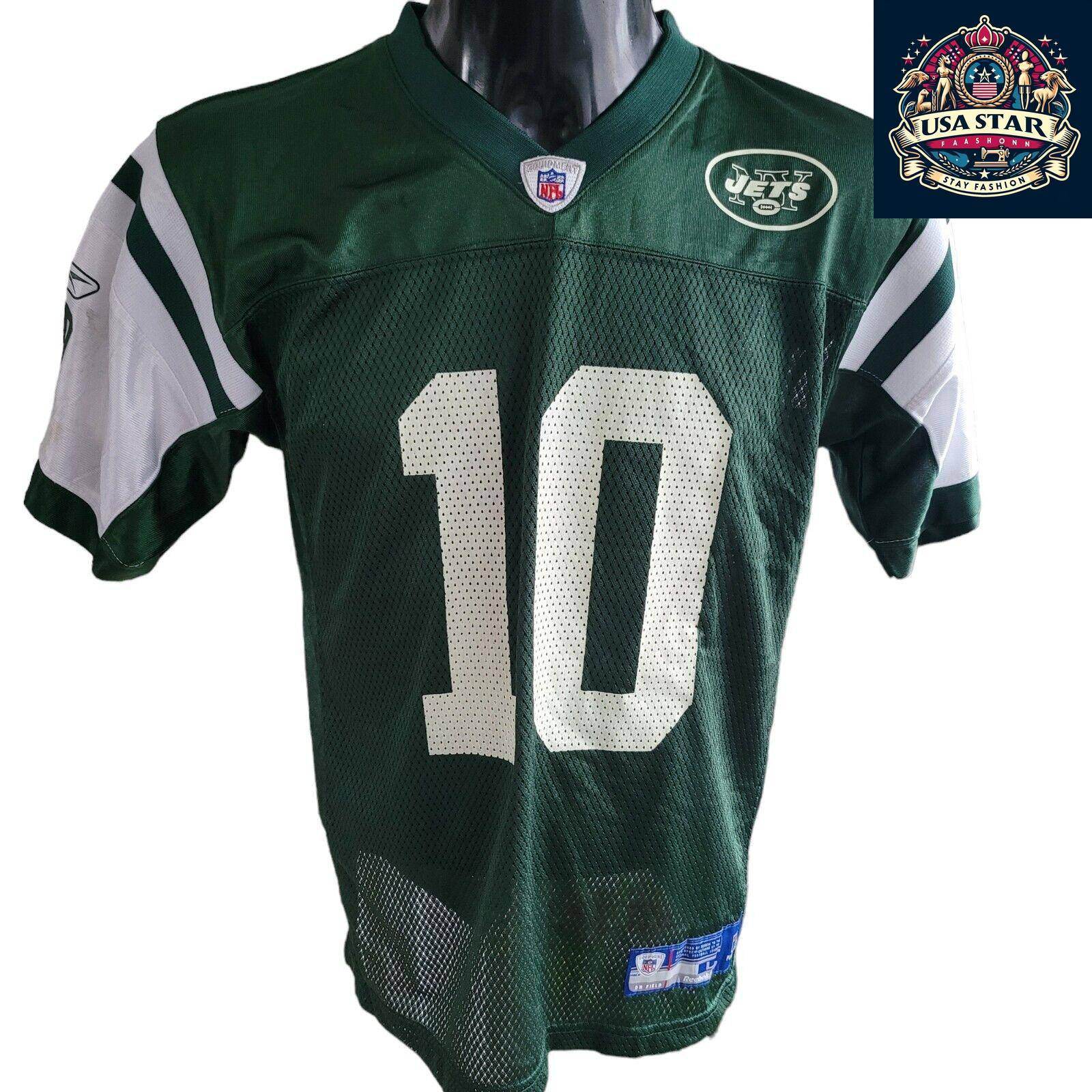 New York Jets Pennington 10 Youth L NFL On Field Jersey - Comfortable, Durable, Authentic Team Gear - USASTARFASHION