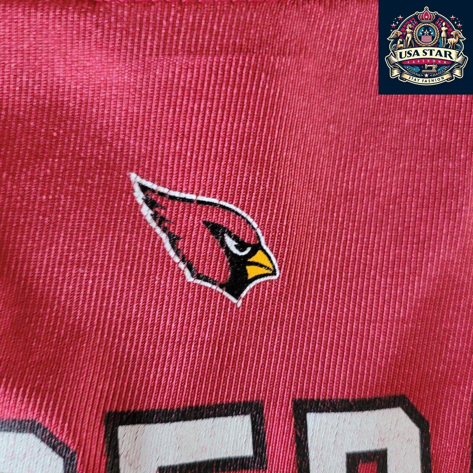 NFL Arizona Cardinals Larry Fitzgerald Jersey 11 by Reebok, Authentic Medium Size, Durable & Comfortable - USASTARFASHION