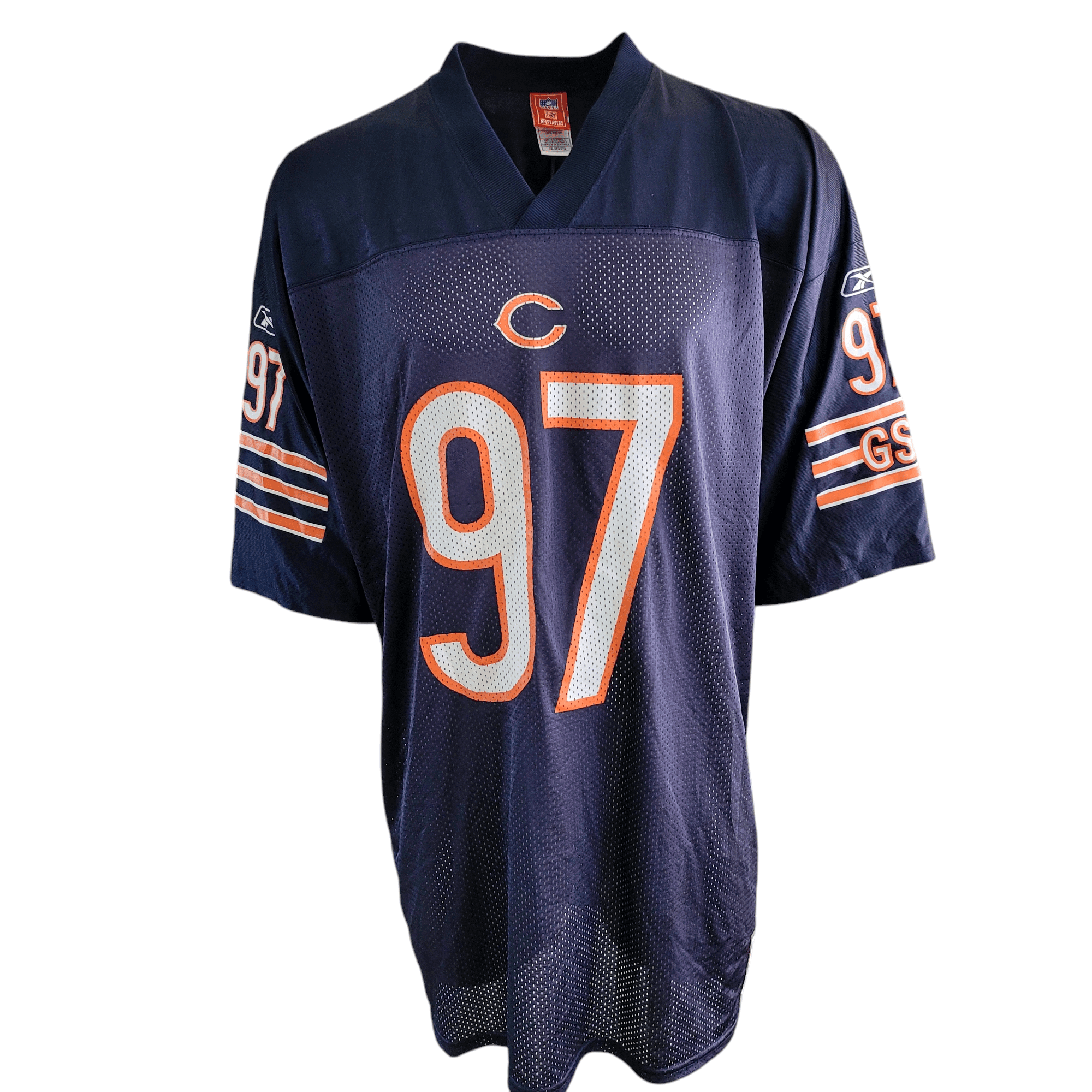 Mark Anderson Jersey 97 - Chicago Bears 2XL - Authentic Reebok Nylon - Grade A Condition - USASTARFASHION