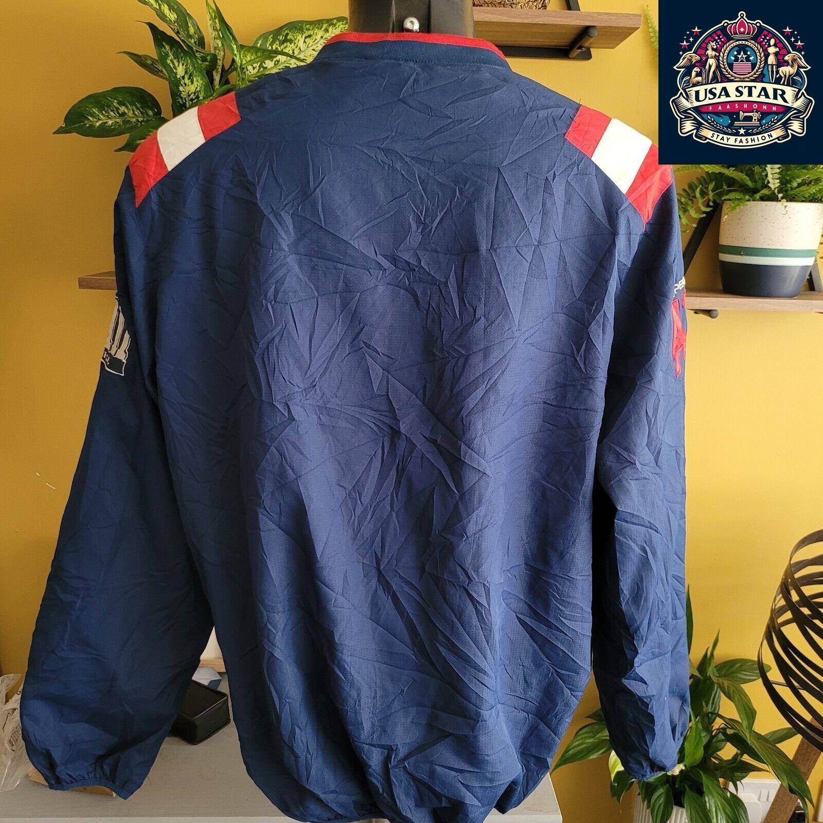 NFL G - III Apparel Super Bowl LIII Atlanta Windbreaker Size L, Lightweight, Official Logo, Grade A Quality - USASTARFASHION