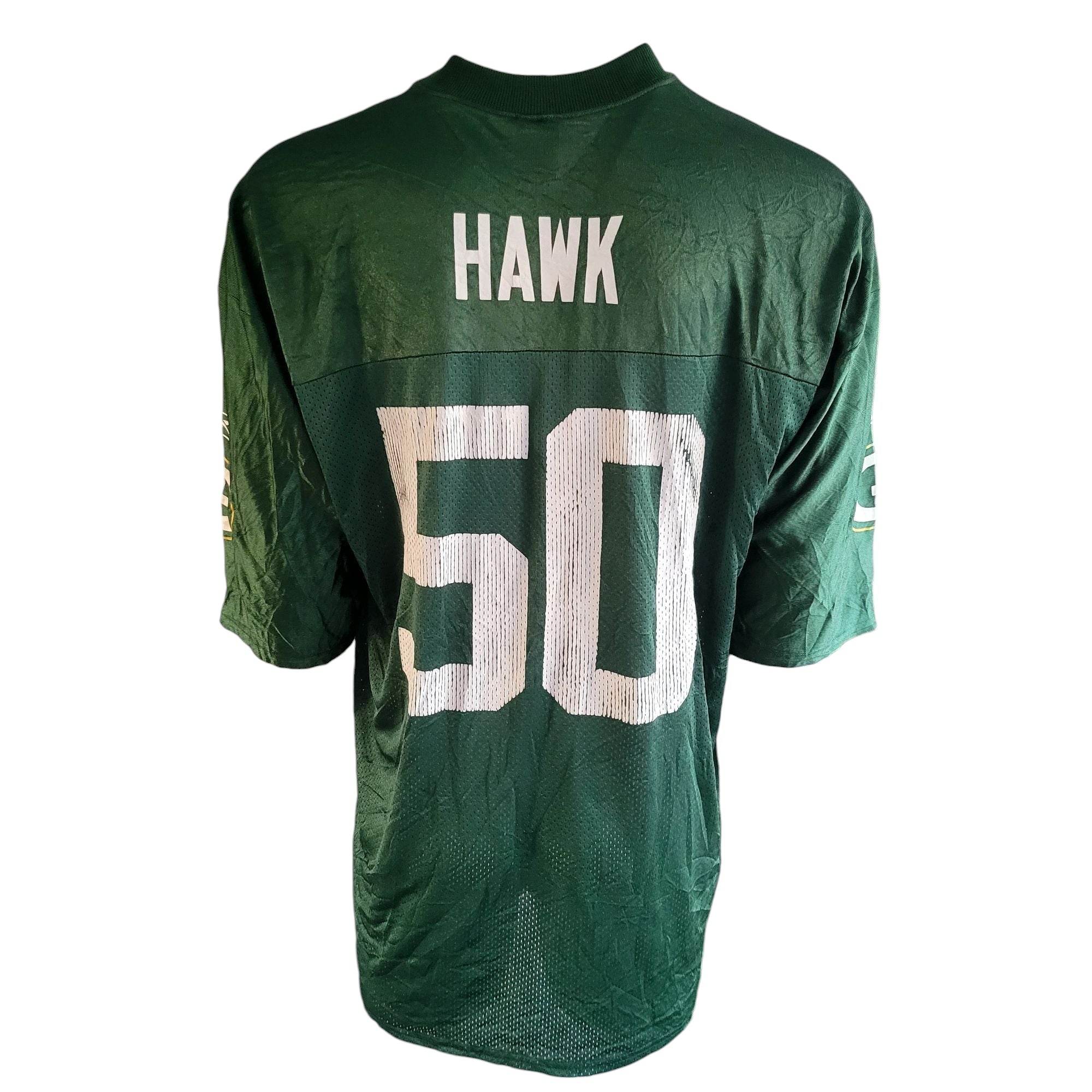 Green Bay Packers A.J. Hawk Jersey - Size XL - USASTARFASHION