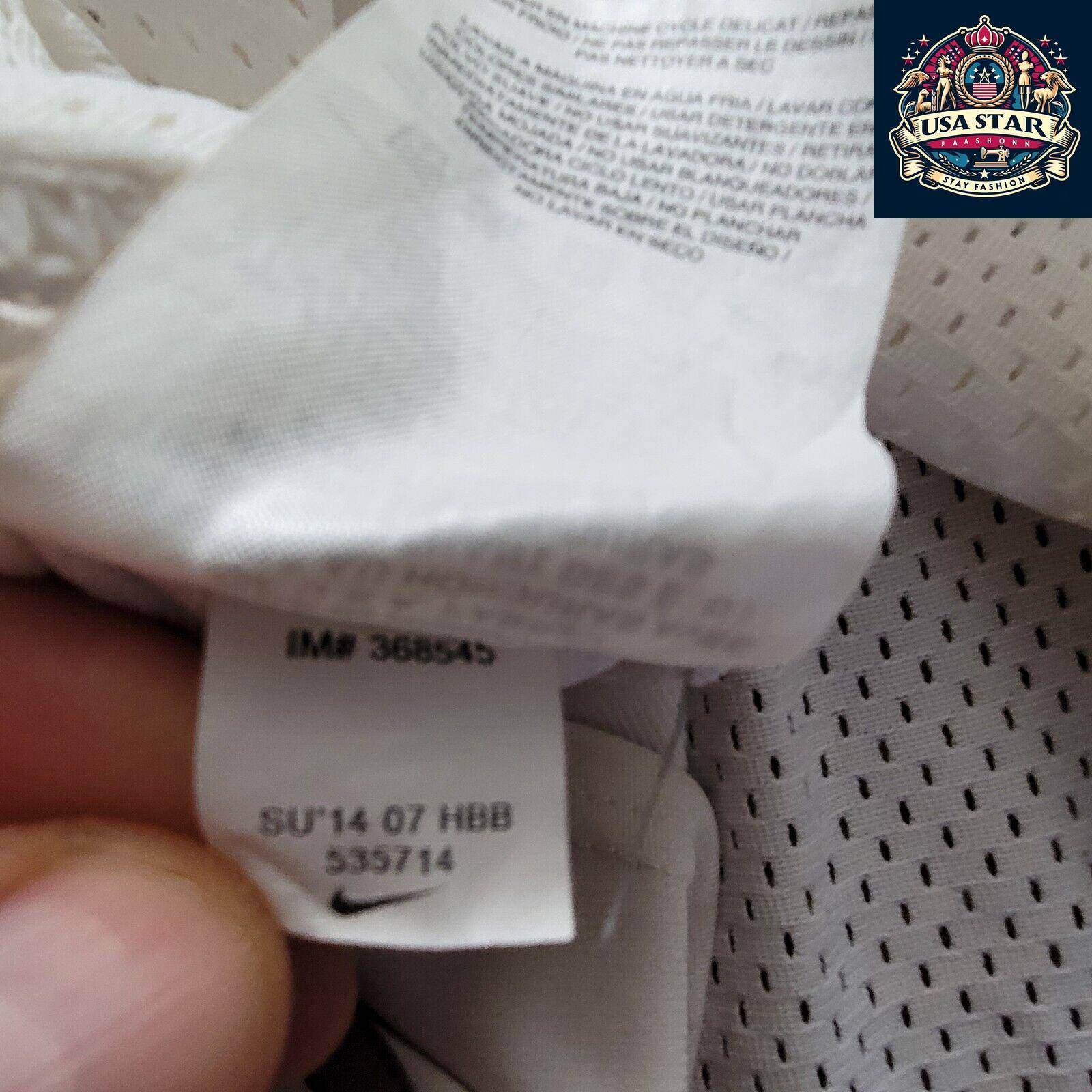 NFL Nike Kinder 33 Jersey Lady Dress White Large - Stylish Comfort for Game Day Enthusiasts - USASTARFASHION