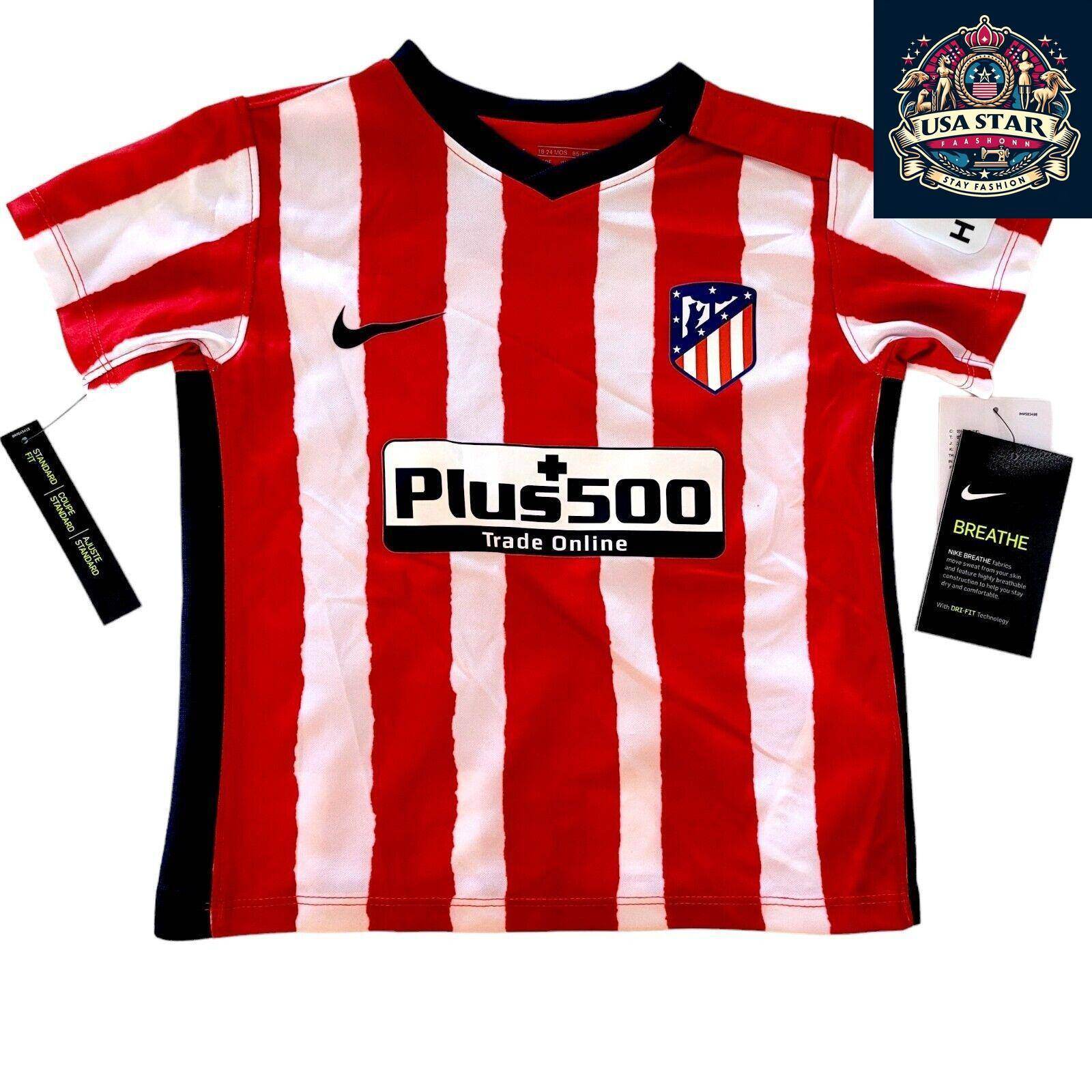Nike Atlético Madrid Infant Jersey 2020/21 Dri - FIT Personalized Alex 10 Size 18 - 24M - USASTARFASHION