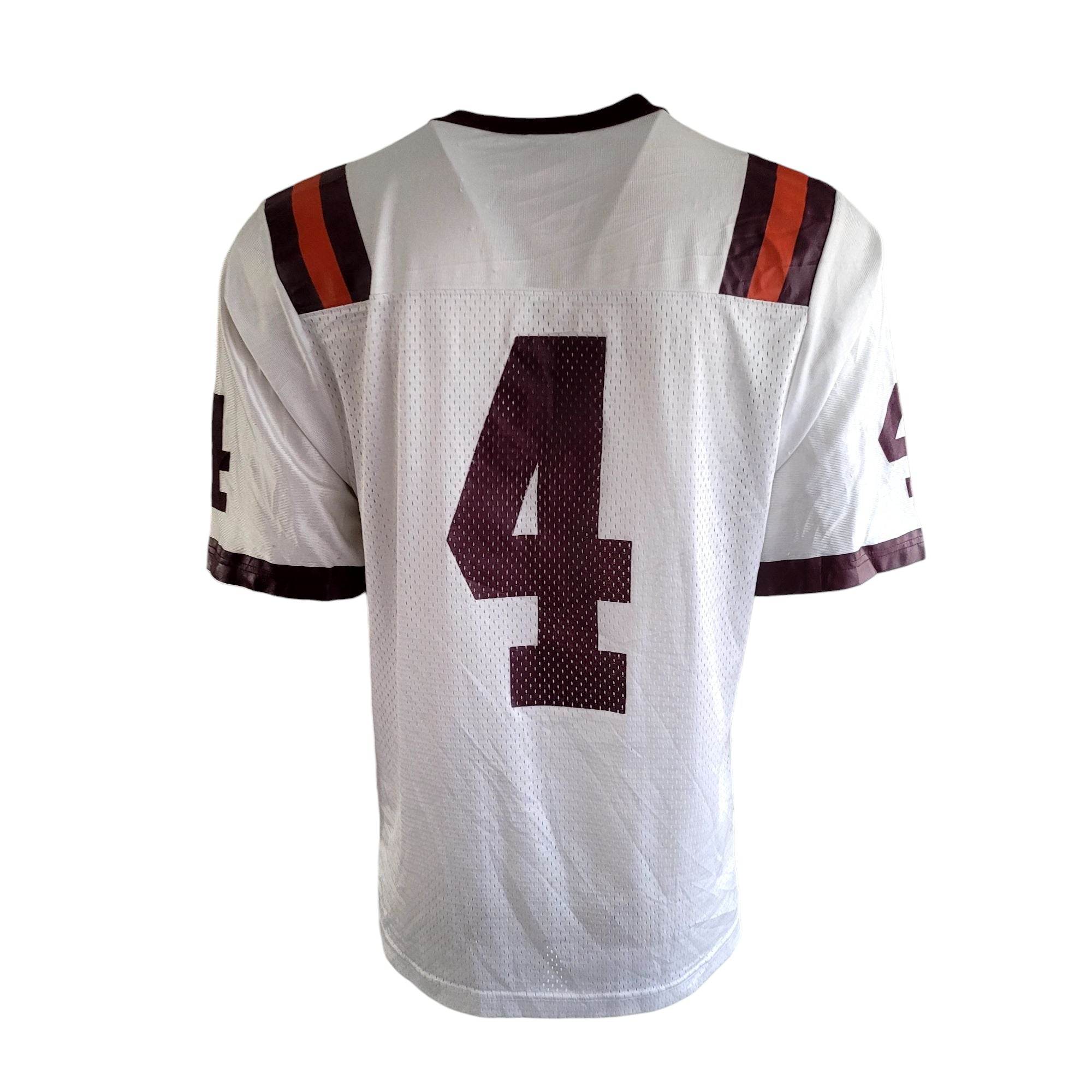 Nike Virginia Tech Hokies 4 Football Jersey – Size Small – White Maroon – NCAA - USASTARFASHION