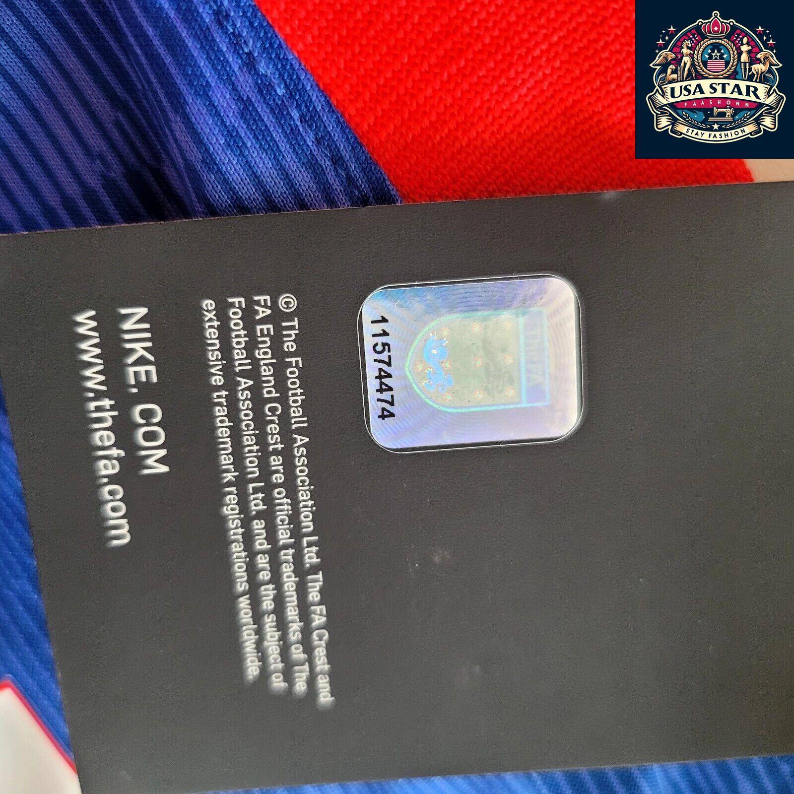 Nike England Kids Jersey 2020/21 Away Jersey XL (Ages 7 - 8) Custom "Mia Moo" 10 Blue/Red - USASTARFASHION