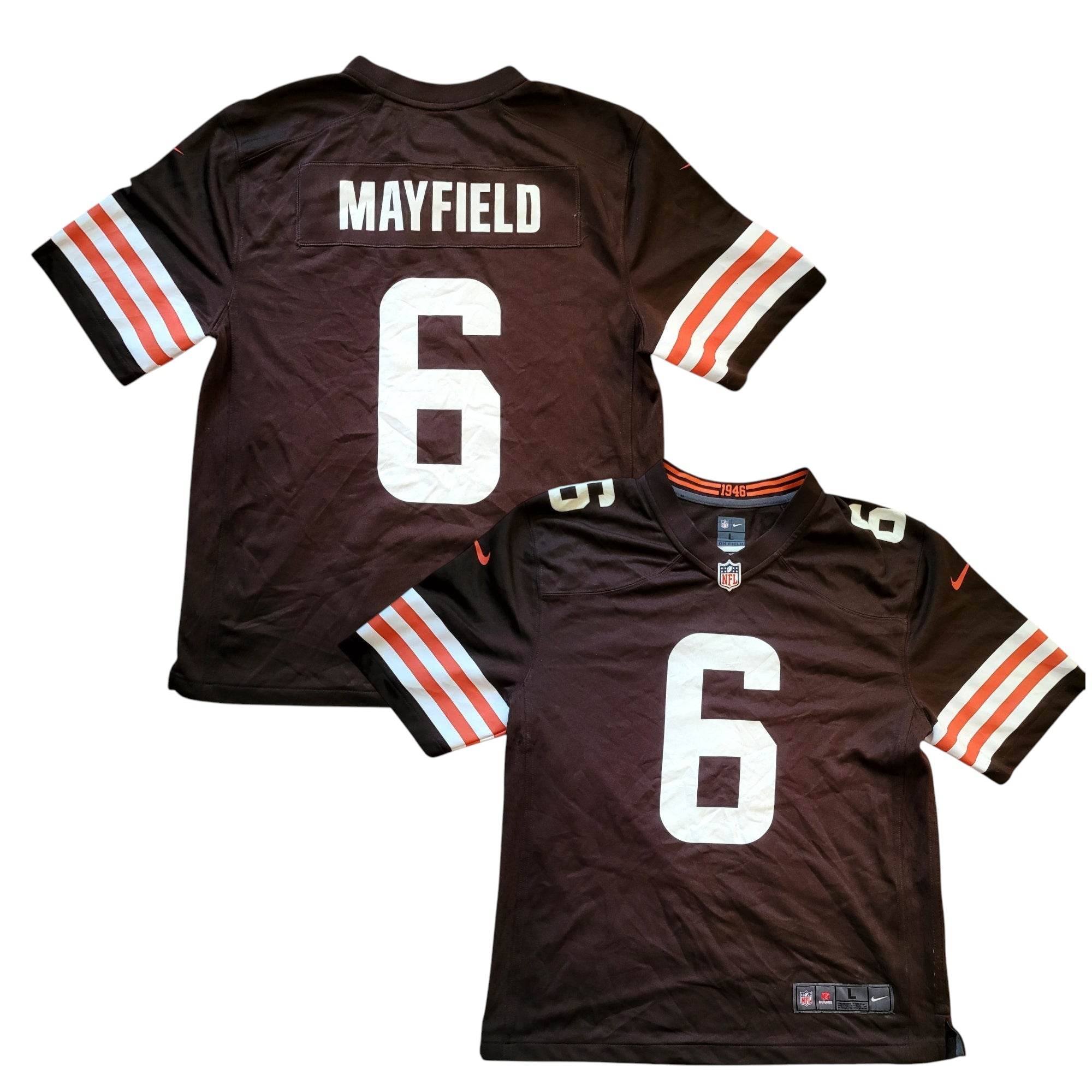 Nike Baker Mayfield Cleveland Browns Jersey – Youth Size (Large 14/16) - USASTARFASHION