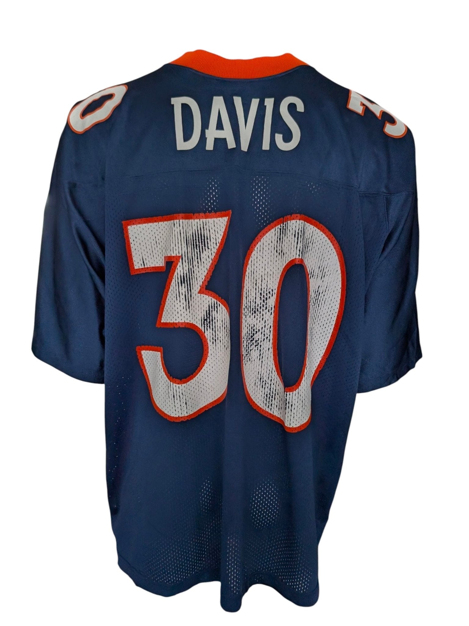 Nike Team Denver Broncos 30 Terrell Davis Jersey — Men’s L - USASTARFASHION