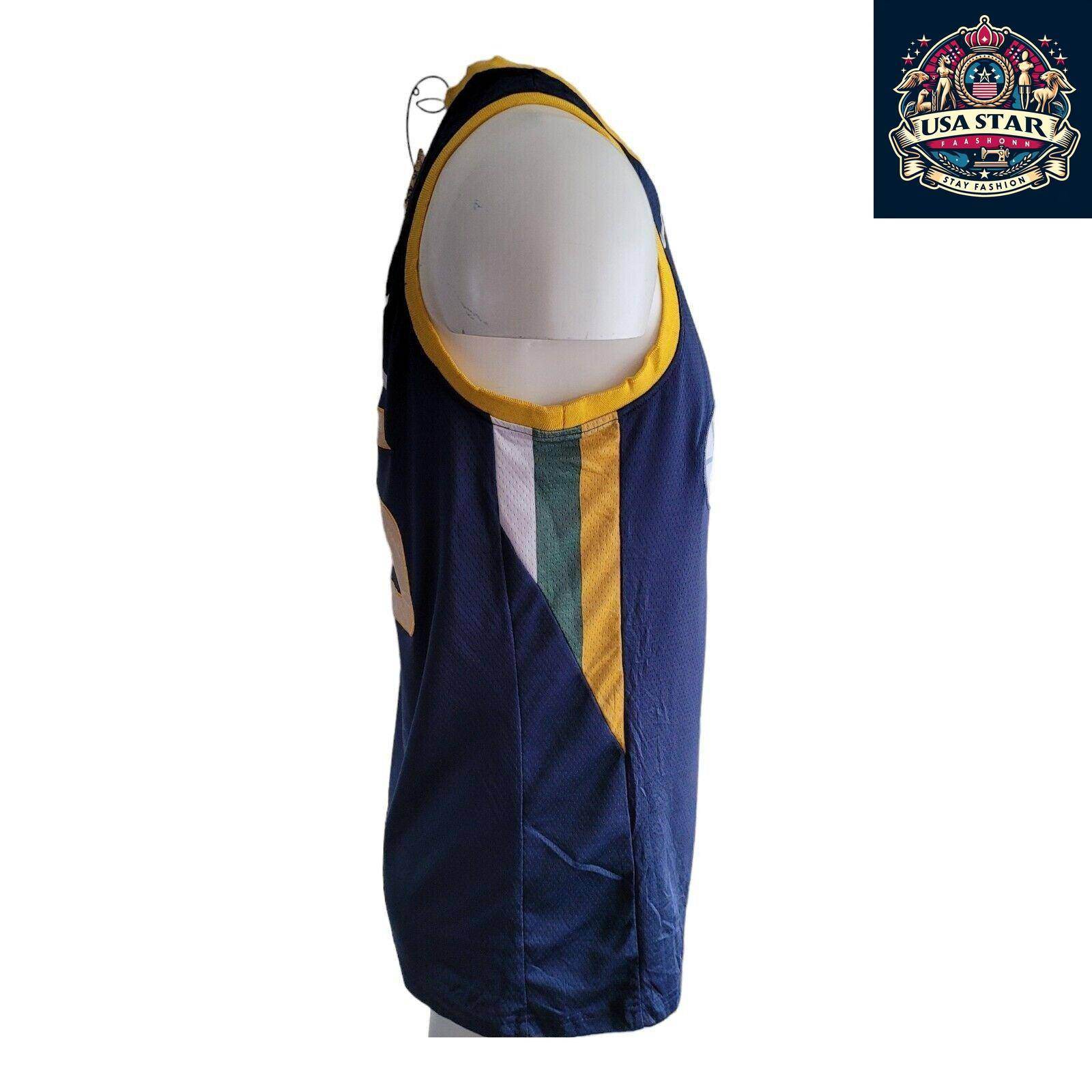 Nike Utah Jazz Jersey Donovan Mitchell 45 Men's Medium Blue Swingman - NBA Authentic Style - USASTARFASHION