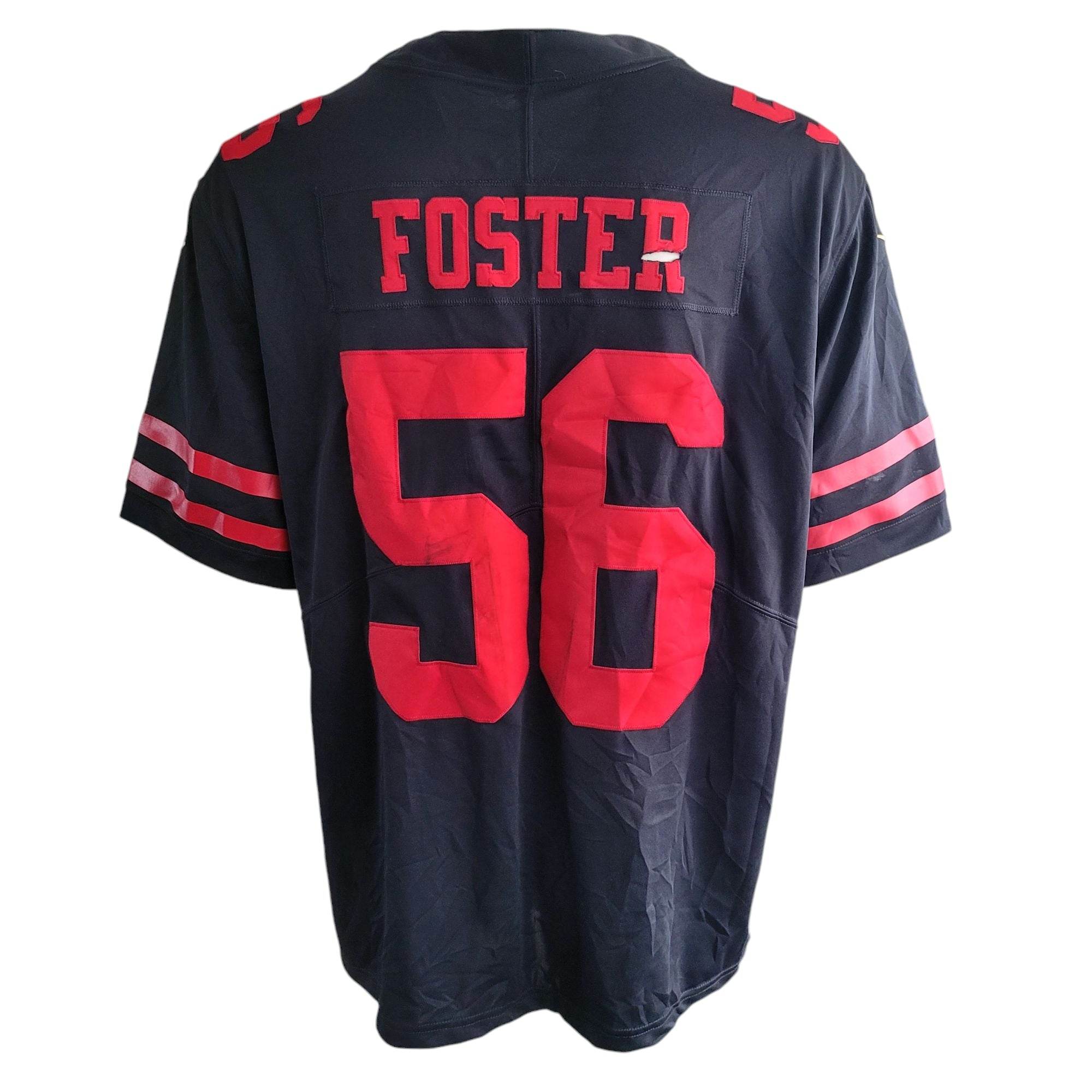 Nike San Francisco 49ers #56 Reuben Foster On-Field Jersey - XXL - USASTARFASHION
