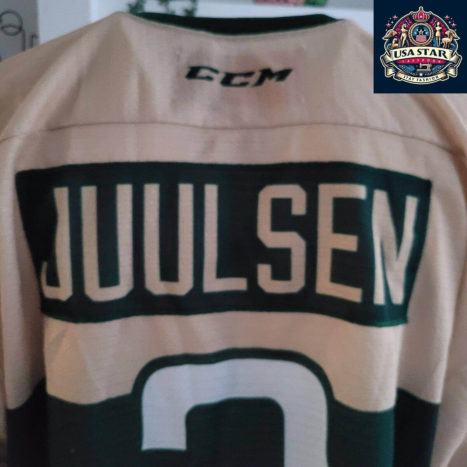 Official CCM Canadian Hockey League Jersey, Juulsen 3, Men's XL - High - Quality & Comfortable - USASTARFASHION