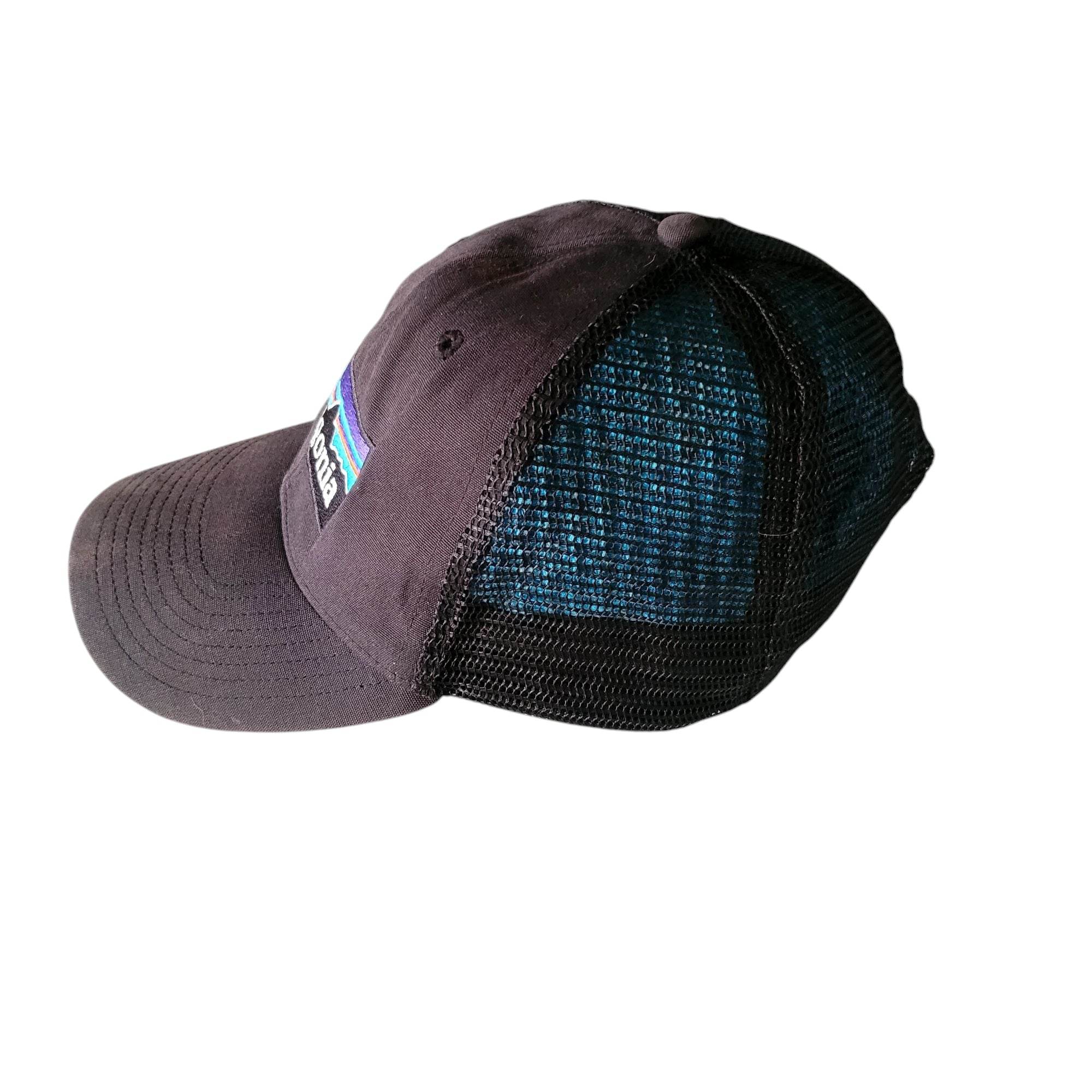 Patagonia Trucker Hat - Black - Adjustable Snapback - USASTARFASHION
