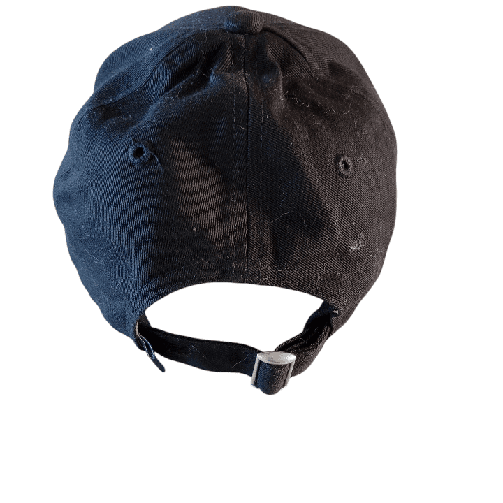 Penfield Baseball Cap - Black 100% Cotton Adjustable Strapback with Yellow Logo - USASTARFASHION