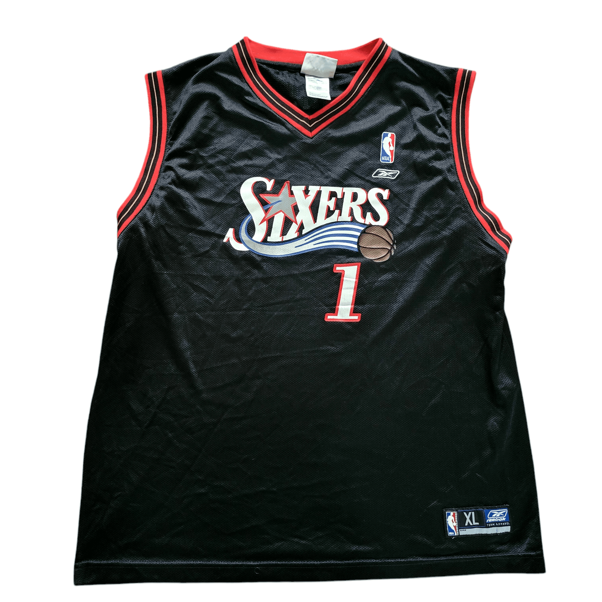 Philadelphia 76ers Allen Iverson youth XL Jersey - USASTARFASHION