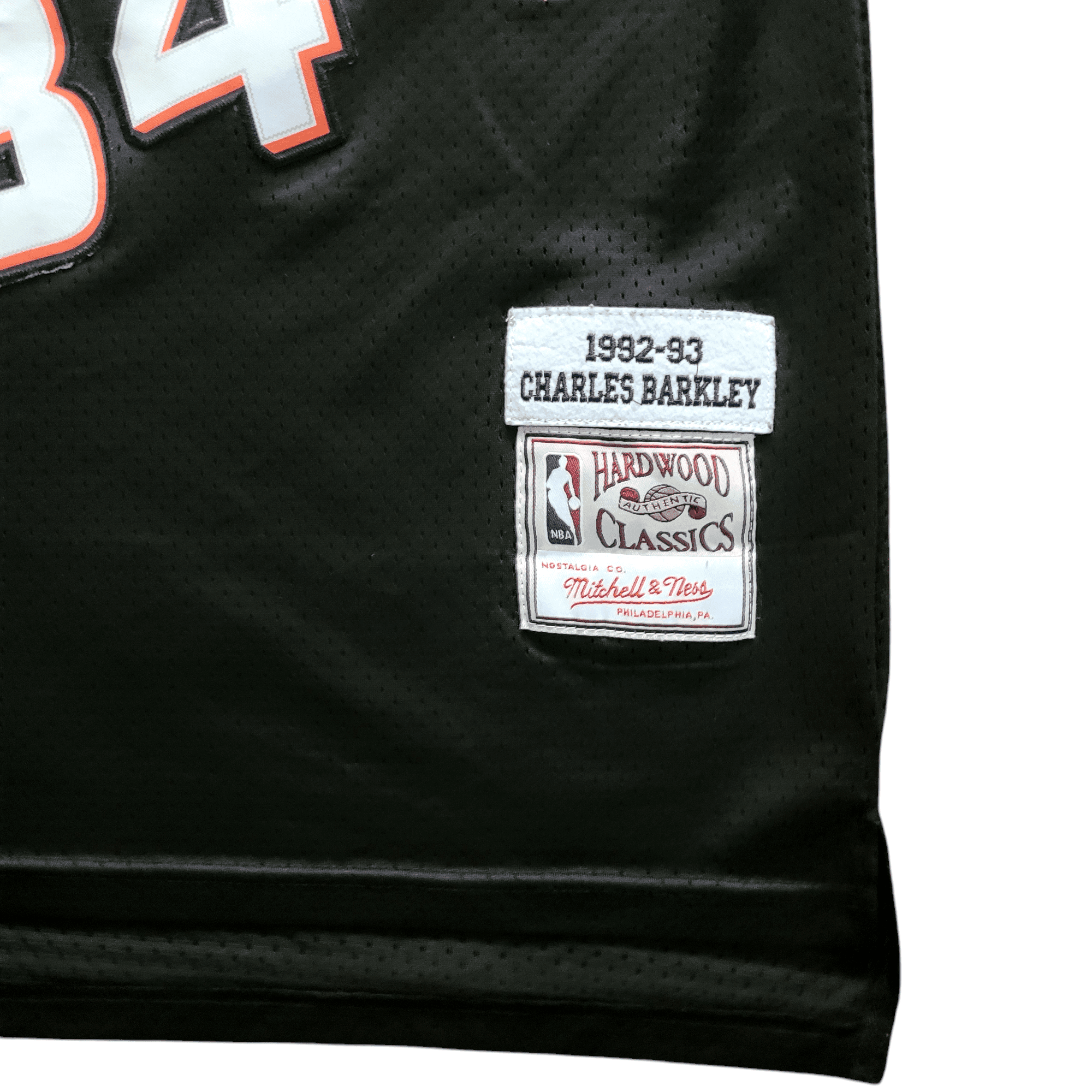 Phoenix Suns Charles Barkley Jersey 34 XL Black Mitchell & Ness 1992 - 93 Hardwood Classics - USASTARFASHION