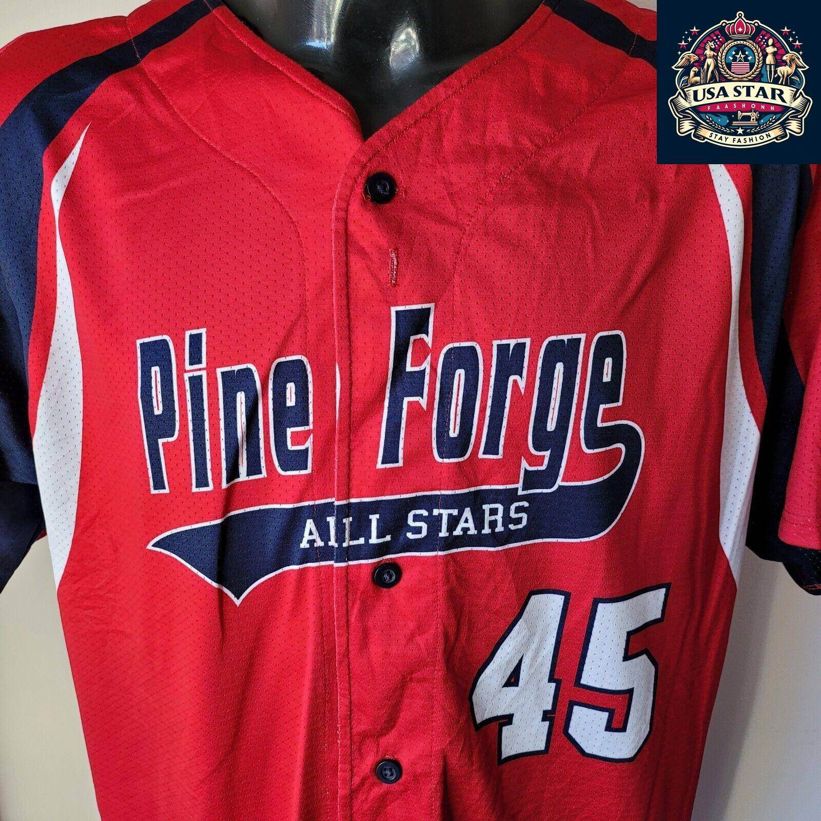 Pine Forge All Stars Shirt by Alleson Athletic, Sz Large, Comfortable Fit, Durable Design - USASTARFASHION